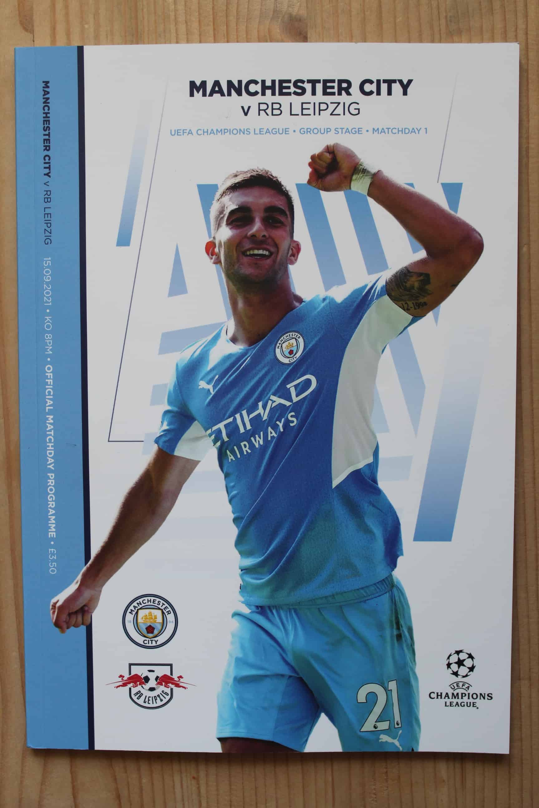 Manchester City FC v RB Leipzig