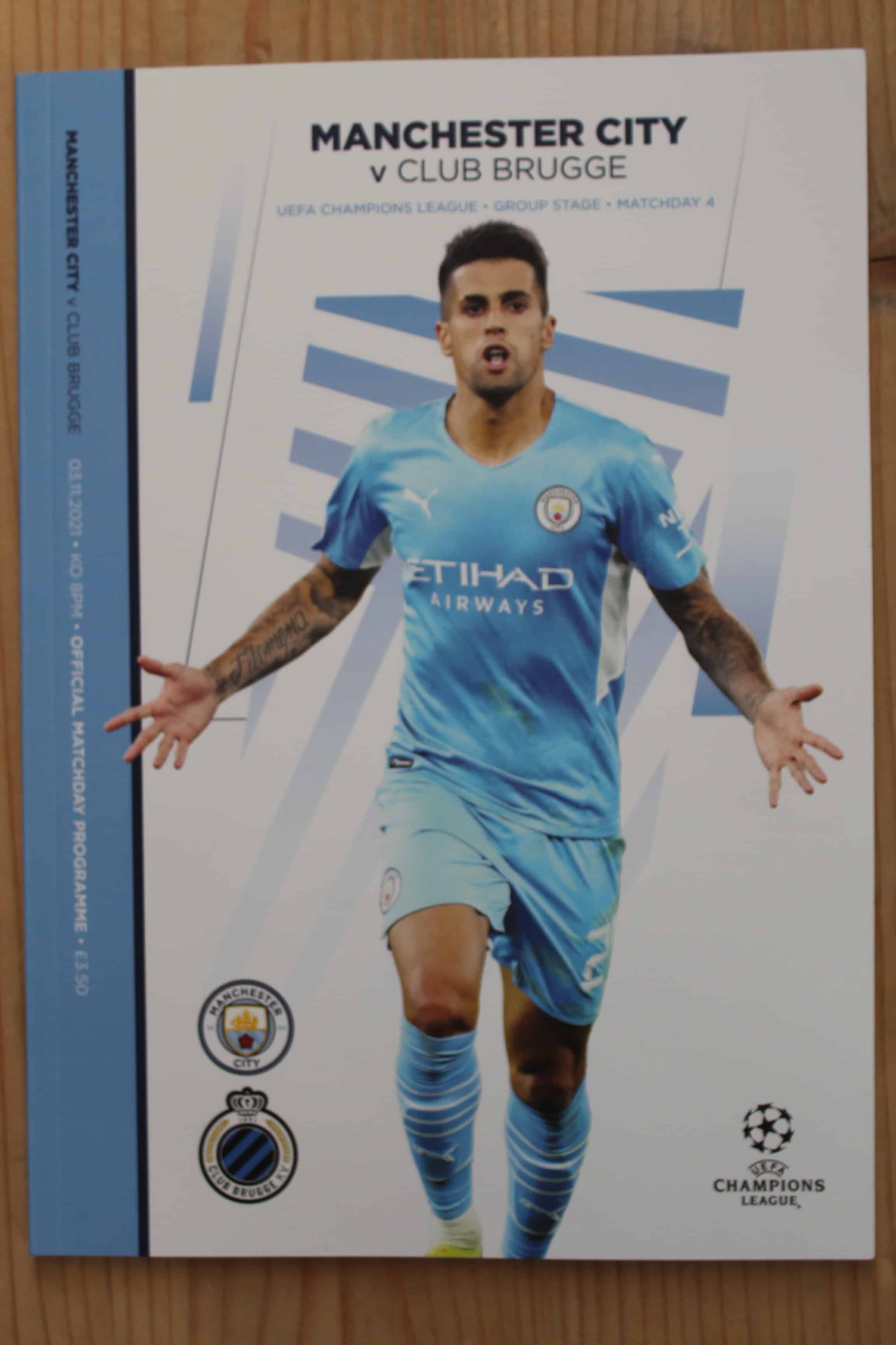 Manchester City FC v Club Brugge