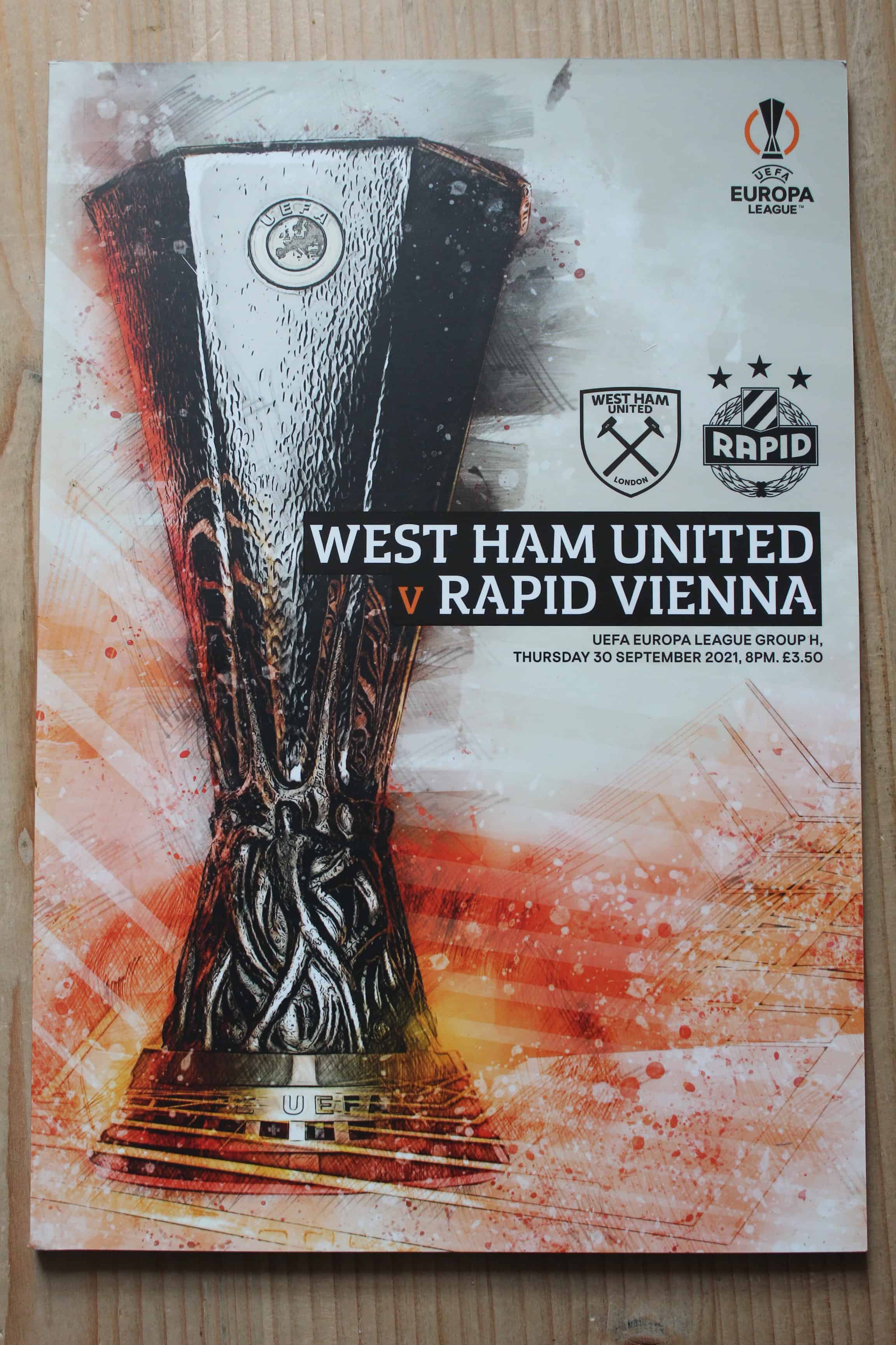 West Ham United FC v Rapid Wien