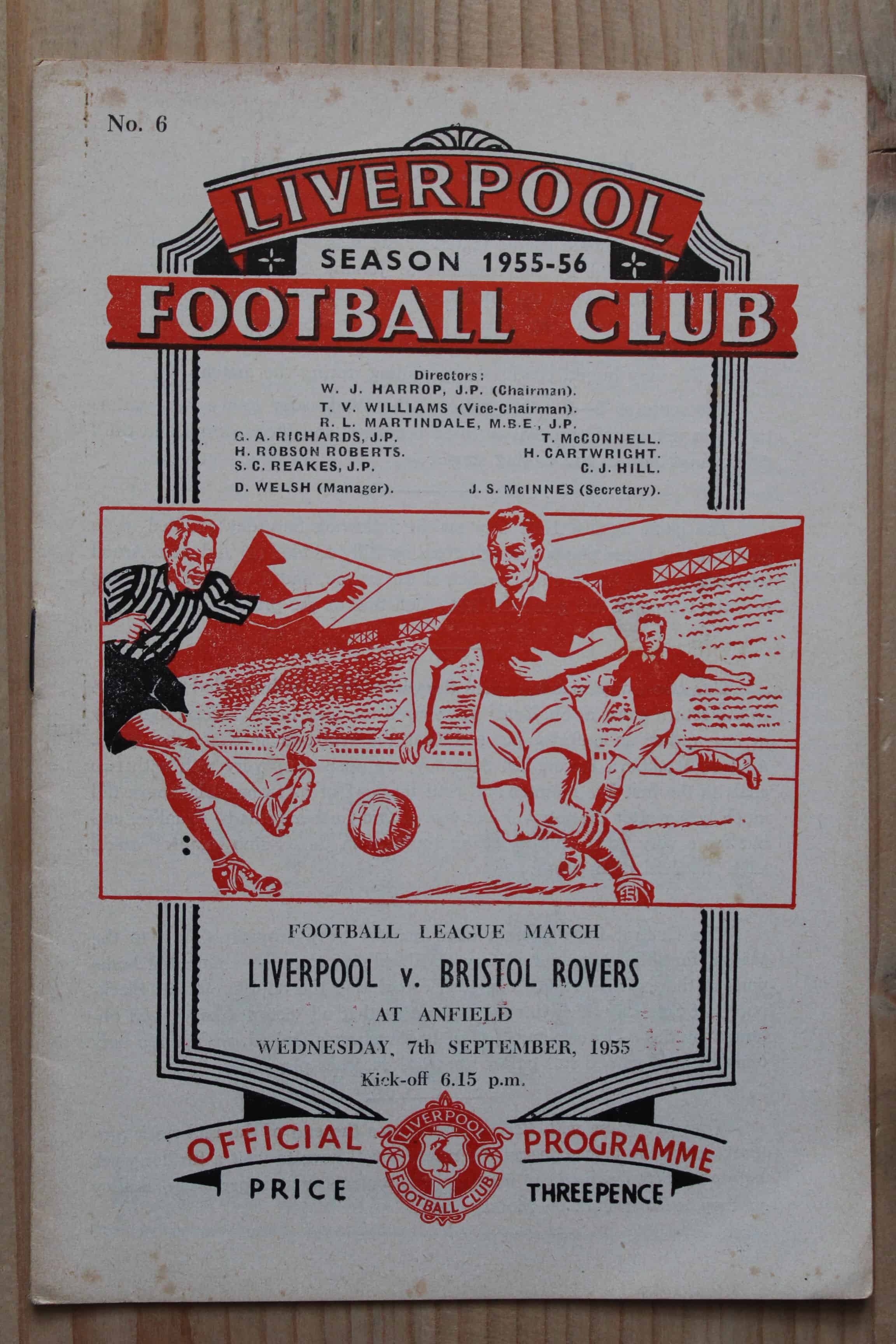 Liverpool FC v Bristol Rovers FC