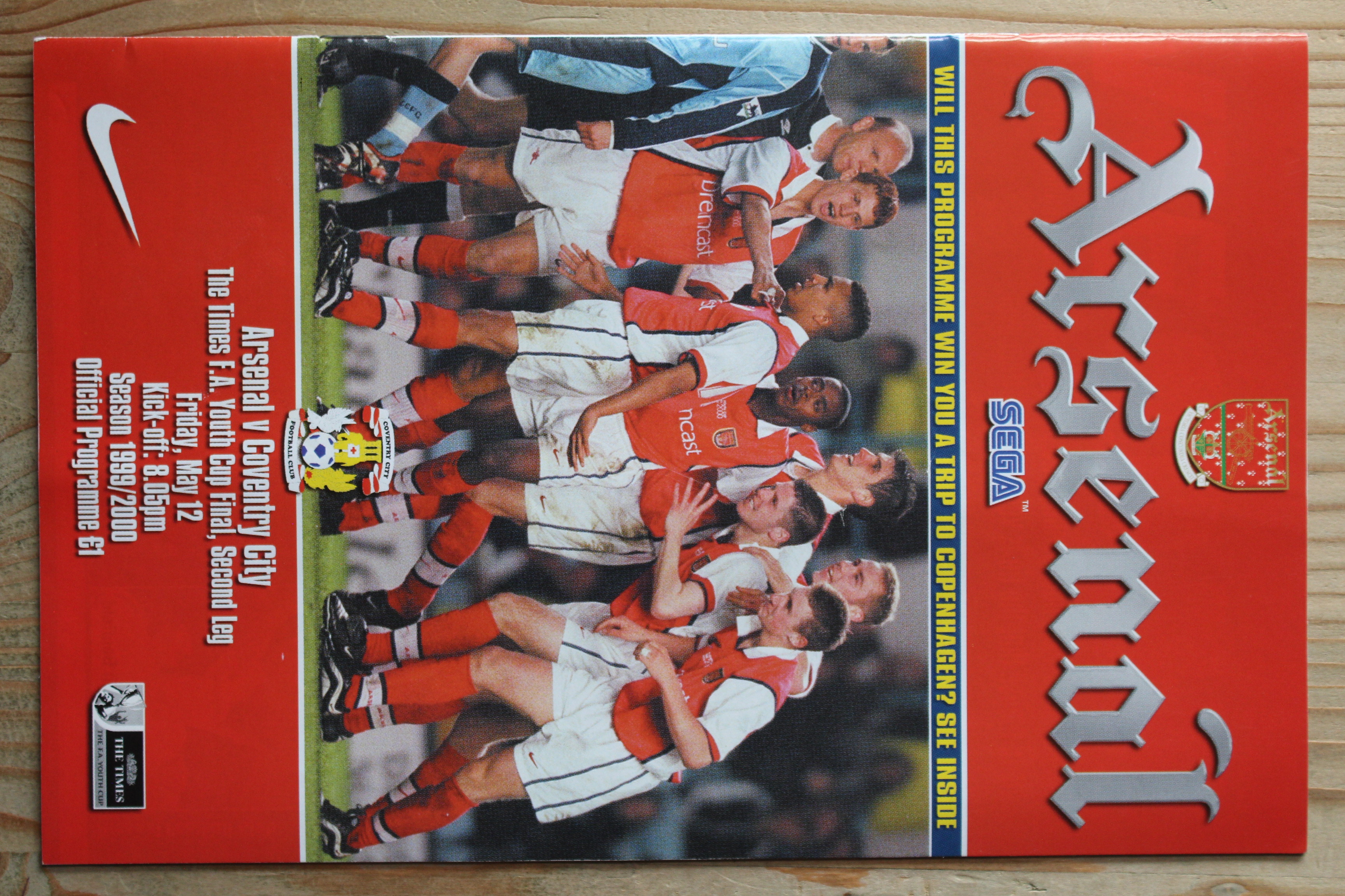 Arsenal (Youth) v Coventry City (Youth)