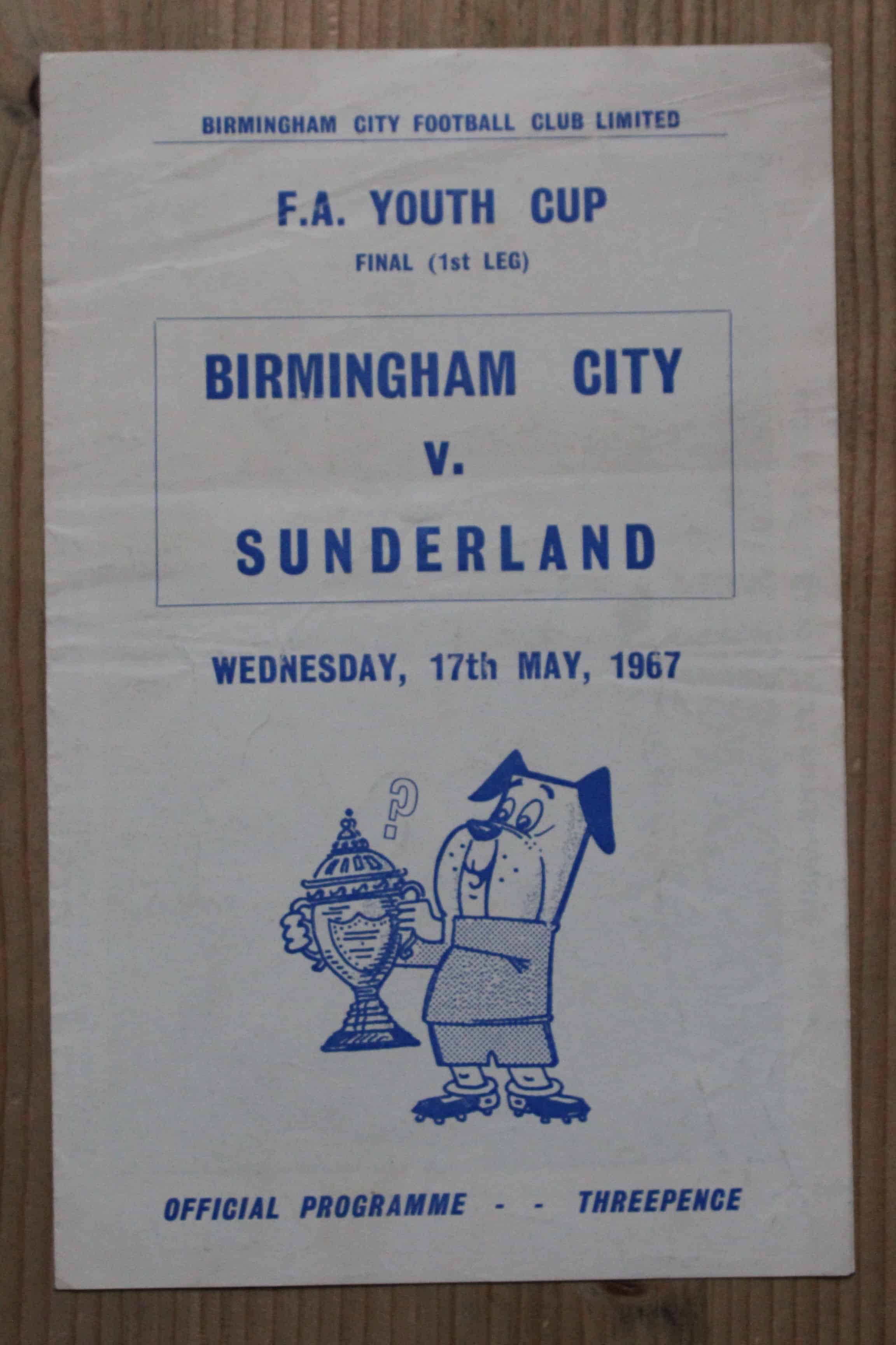 Birmingham City FC (Youth) v Sunderland (Youth)
