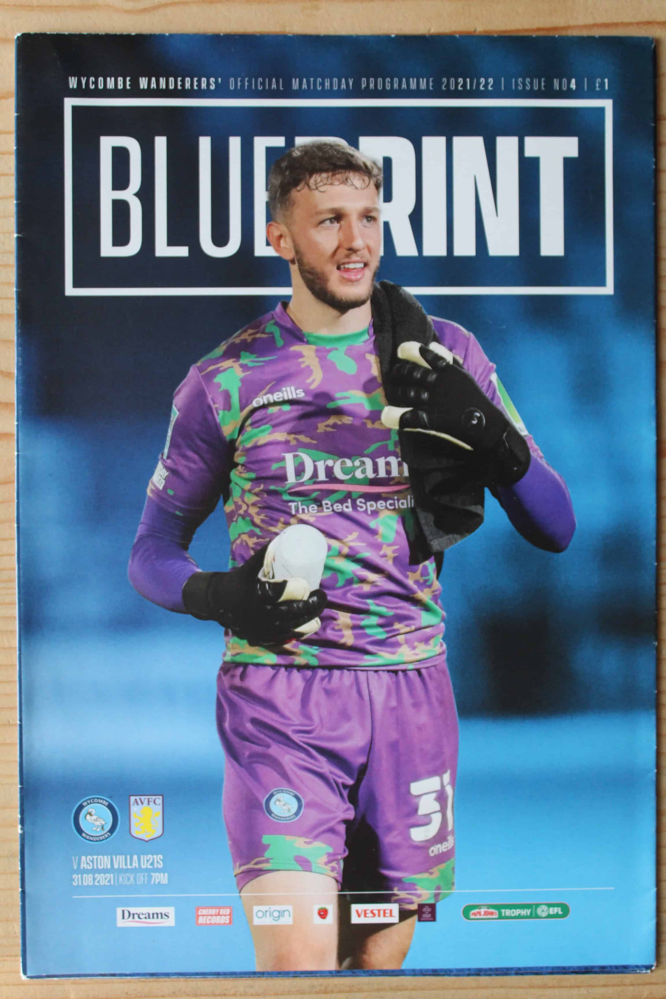Wycombe Wanderers FC v Aston Villa (U21`s)