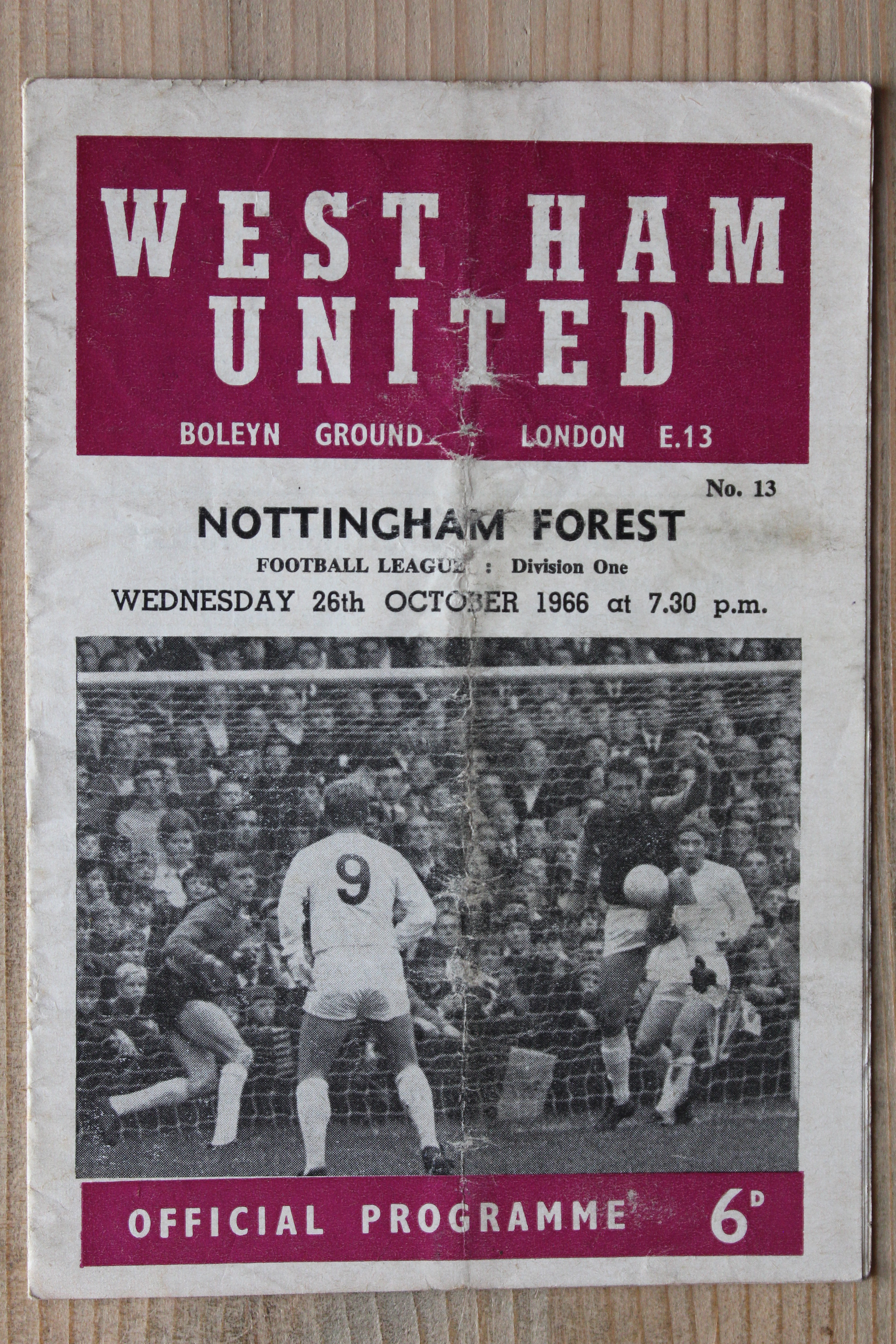 West Ham United FC v Nottingham Forest FC