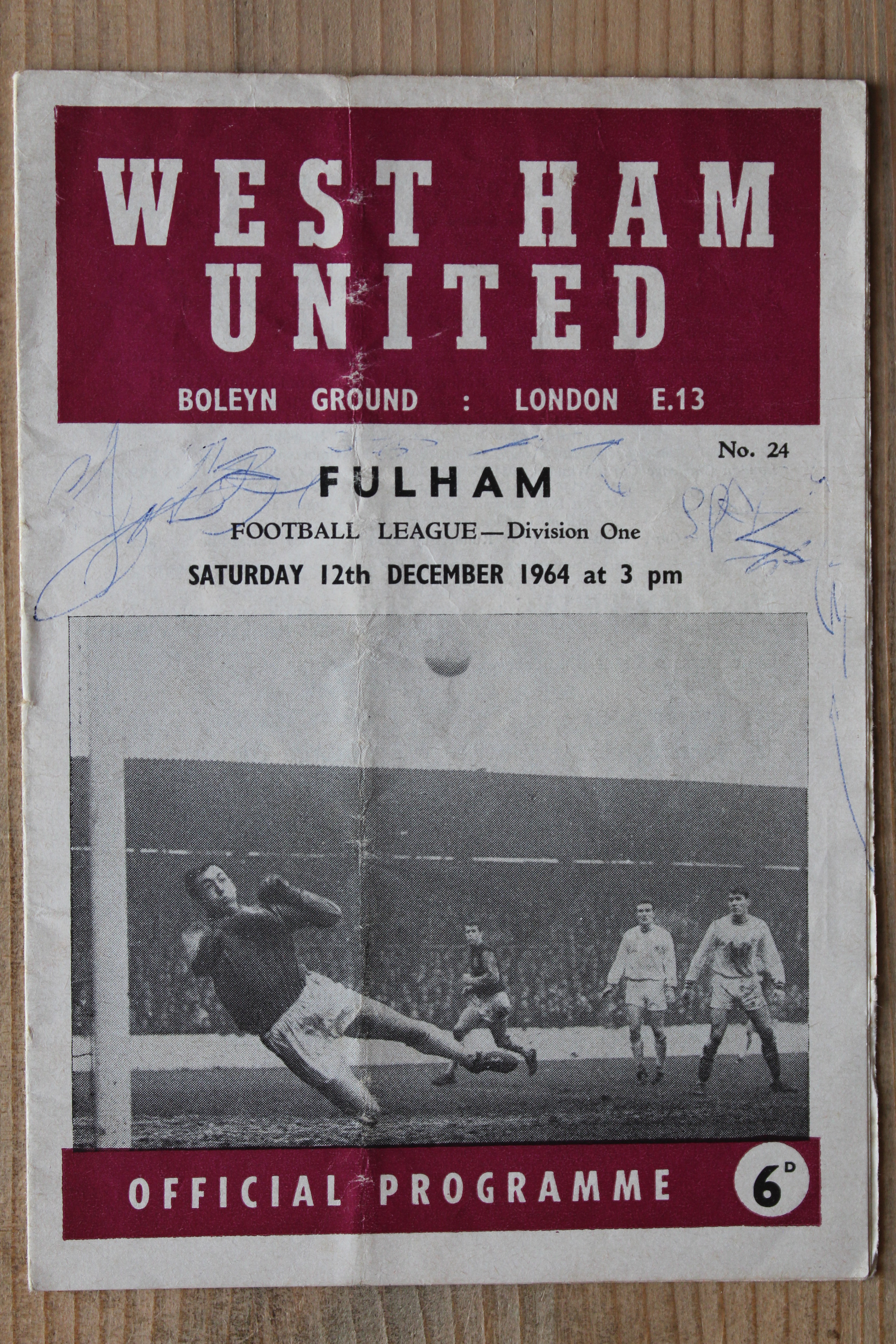 West Ham United FC v Fulham FC