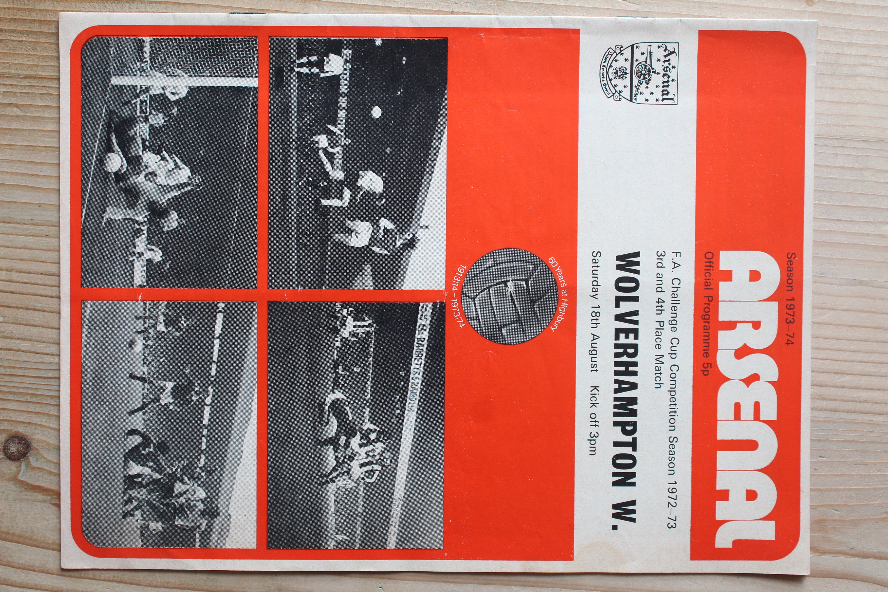 Arsenal FC v Wolverhampton Wanderers FC