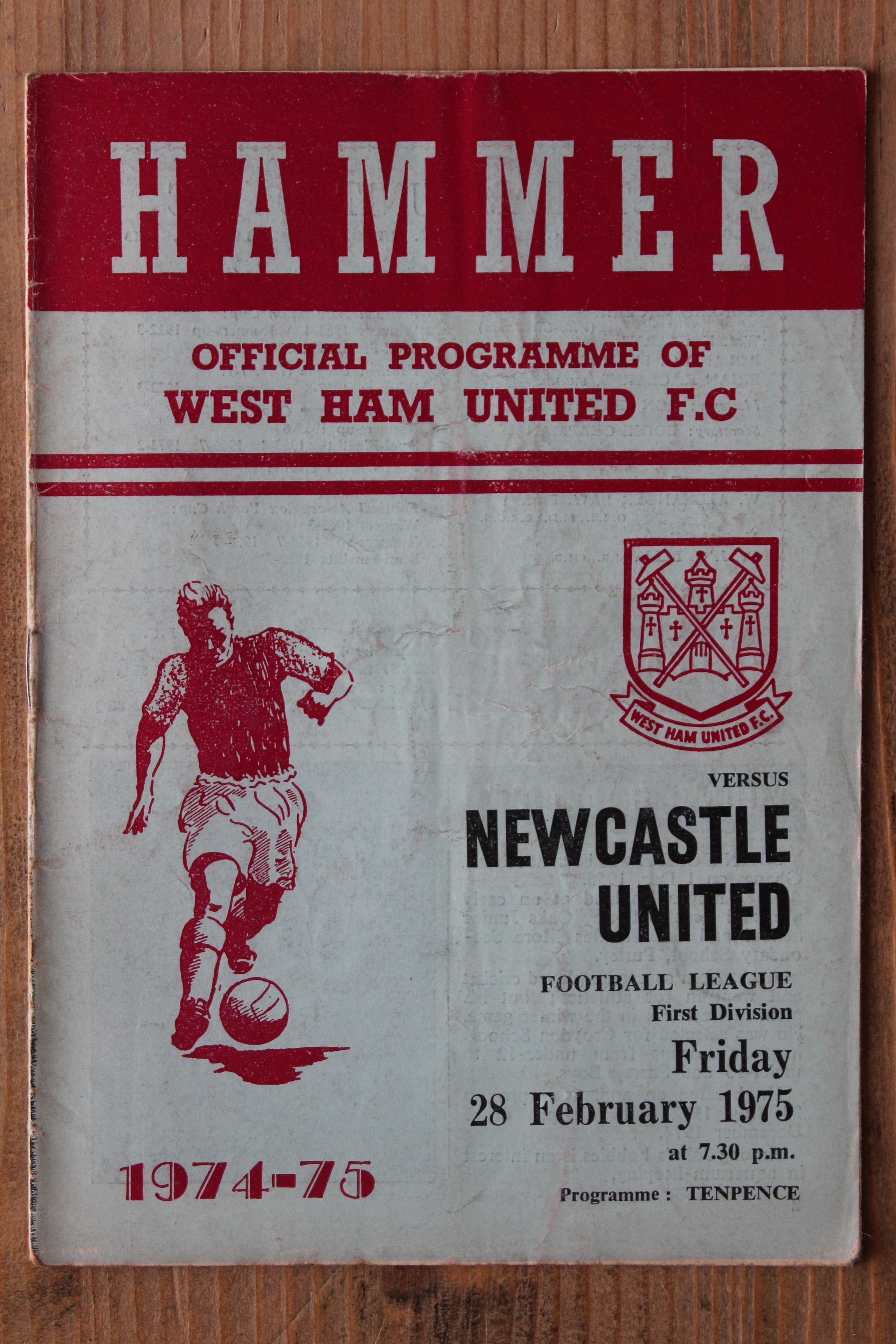 West Ham United FC v Newcastle United FC