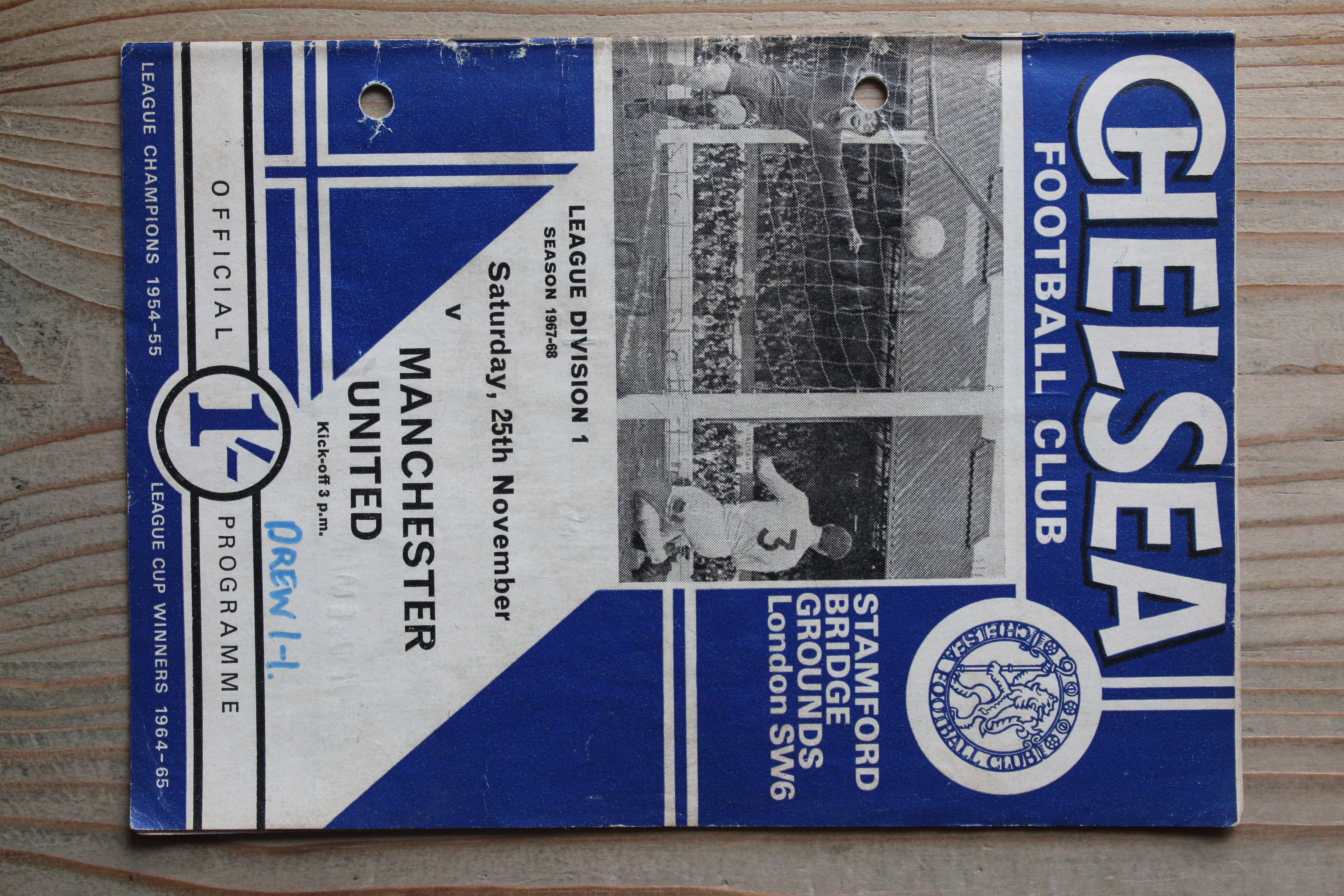 Chelsea FC v Manchester United FC