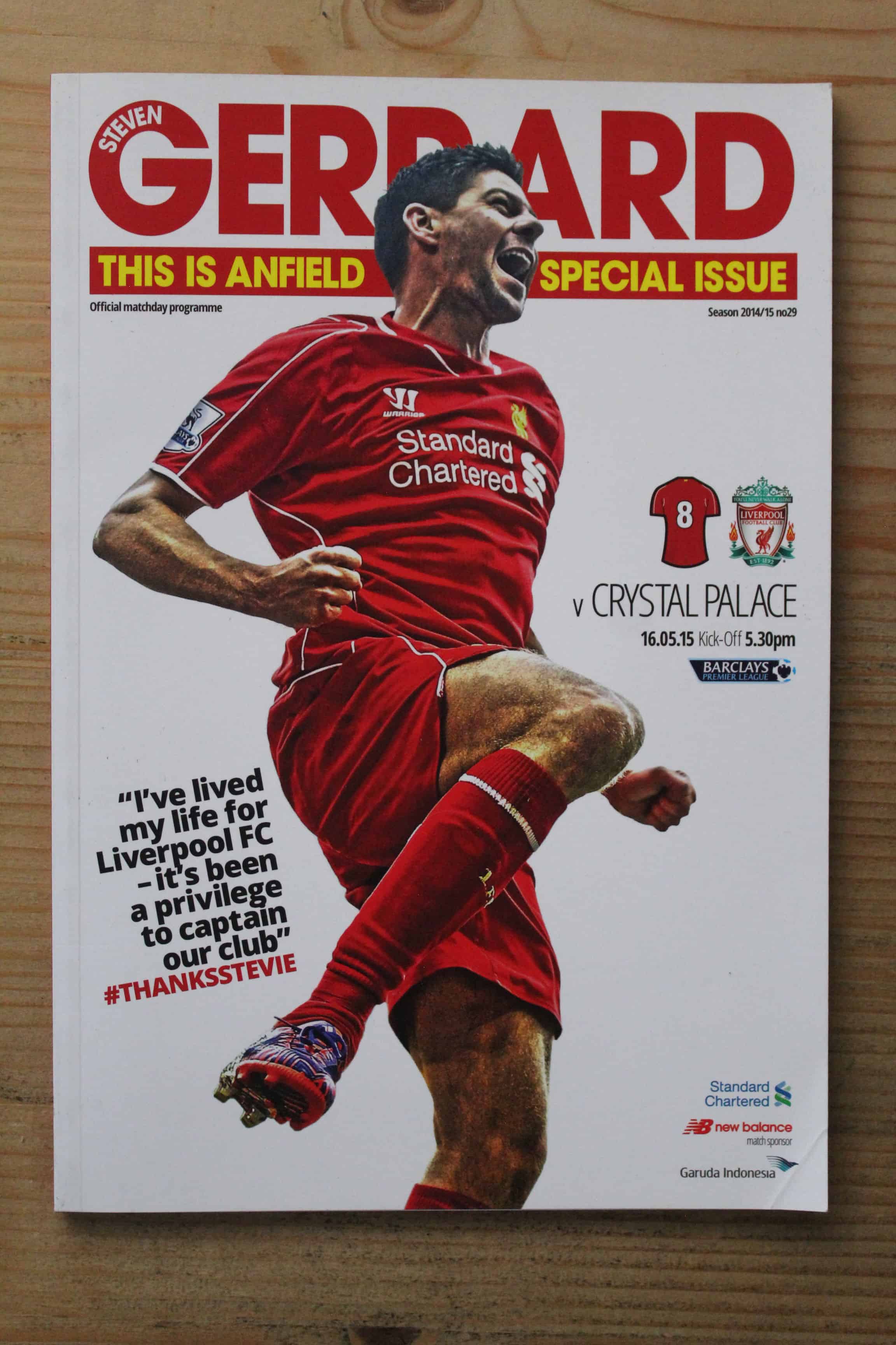 Liverpool FC v Crystal Palace FC