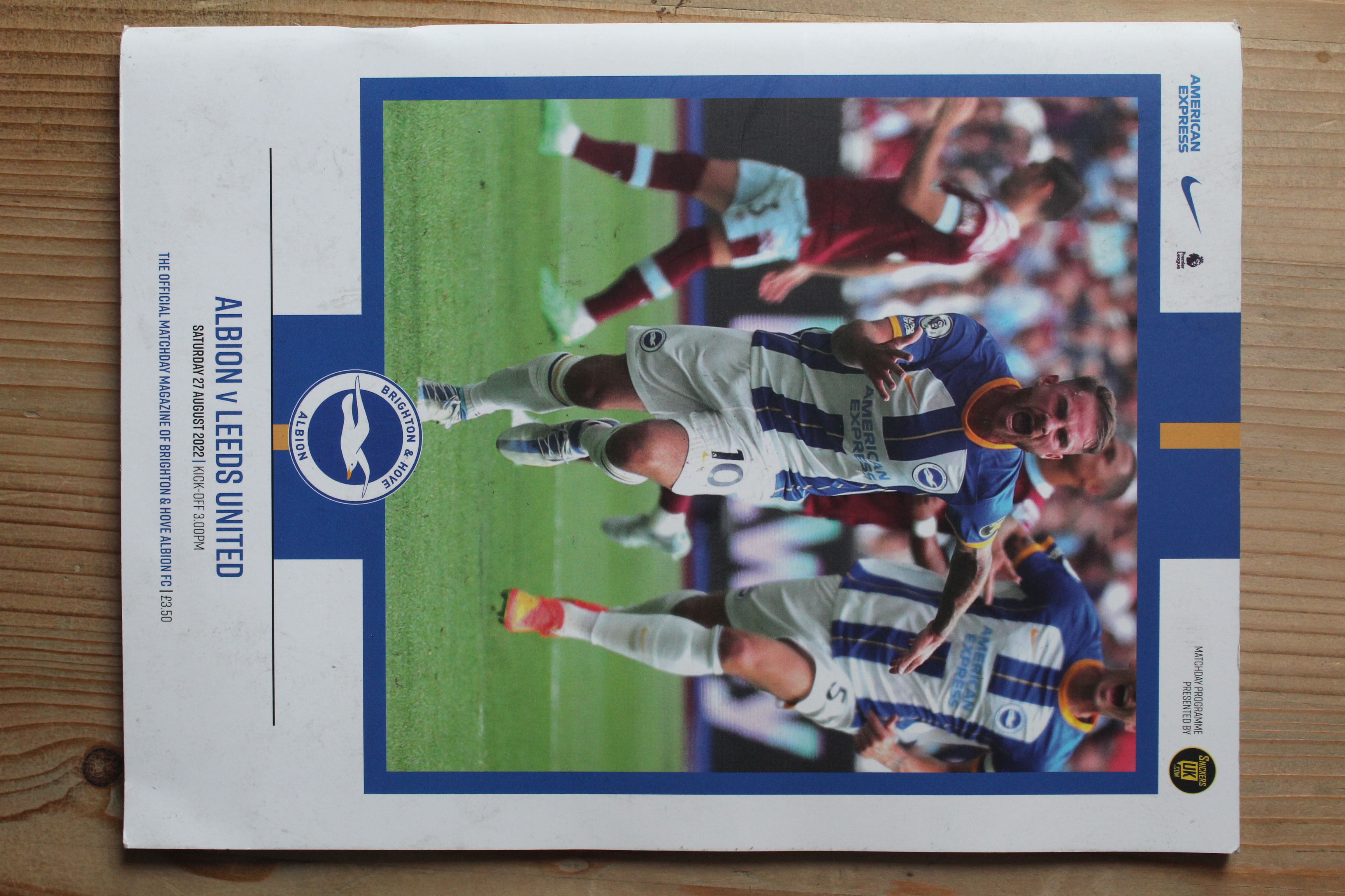 Brighton & Hove Albion FC v Leeds United FC