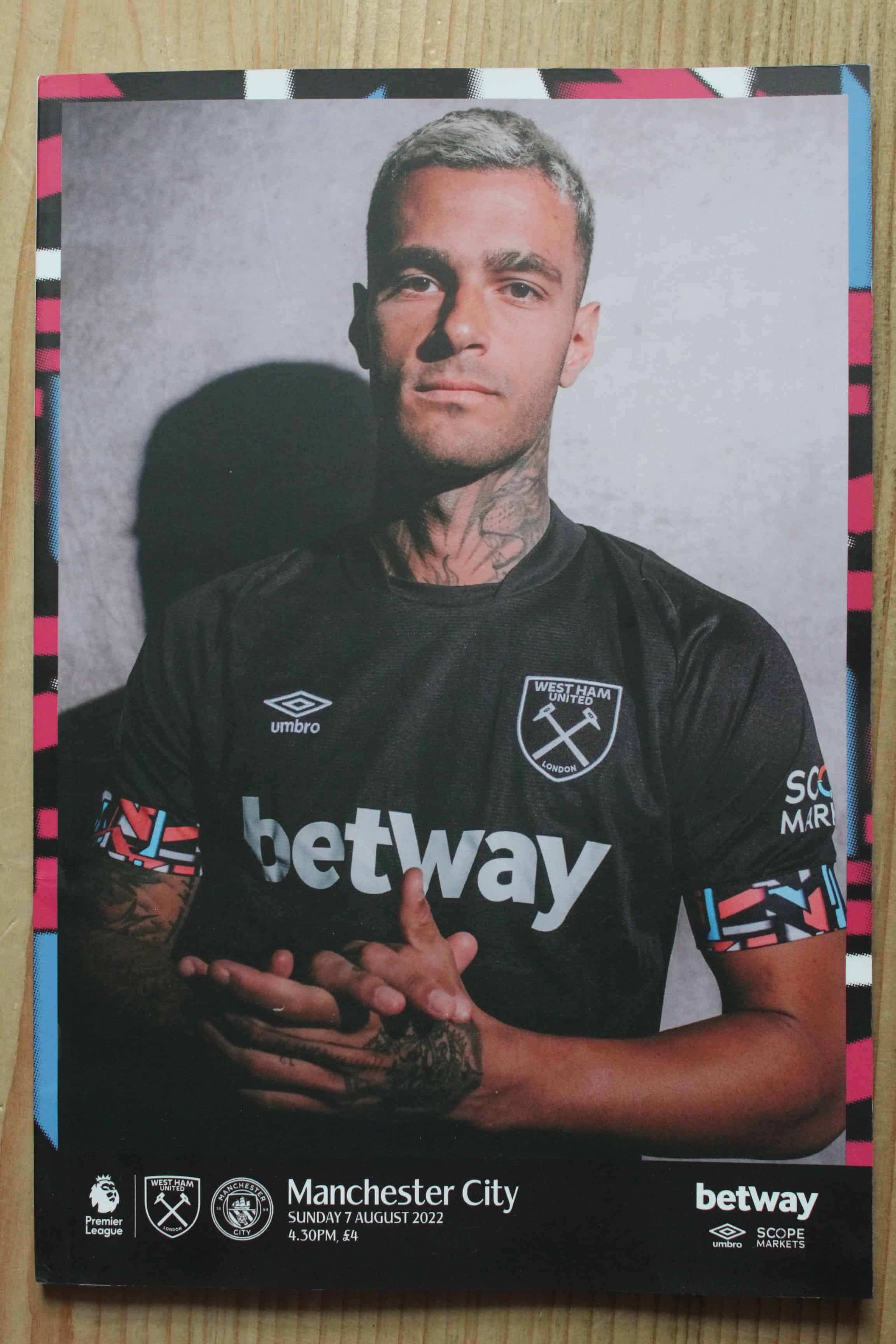 West Ham United FC v Manchester City FC