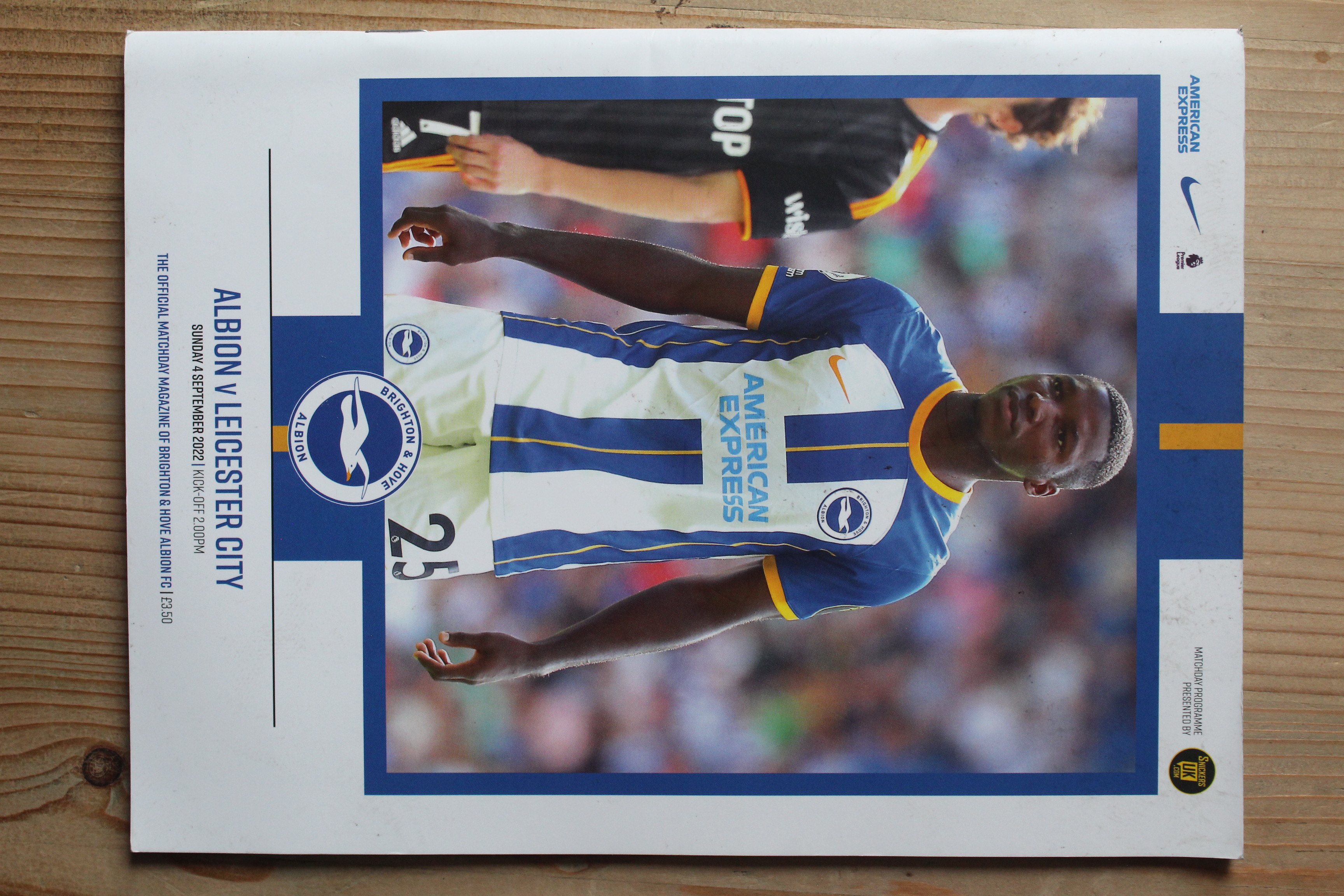 Brighton & Hove Albion FC v Leicester City FC