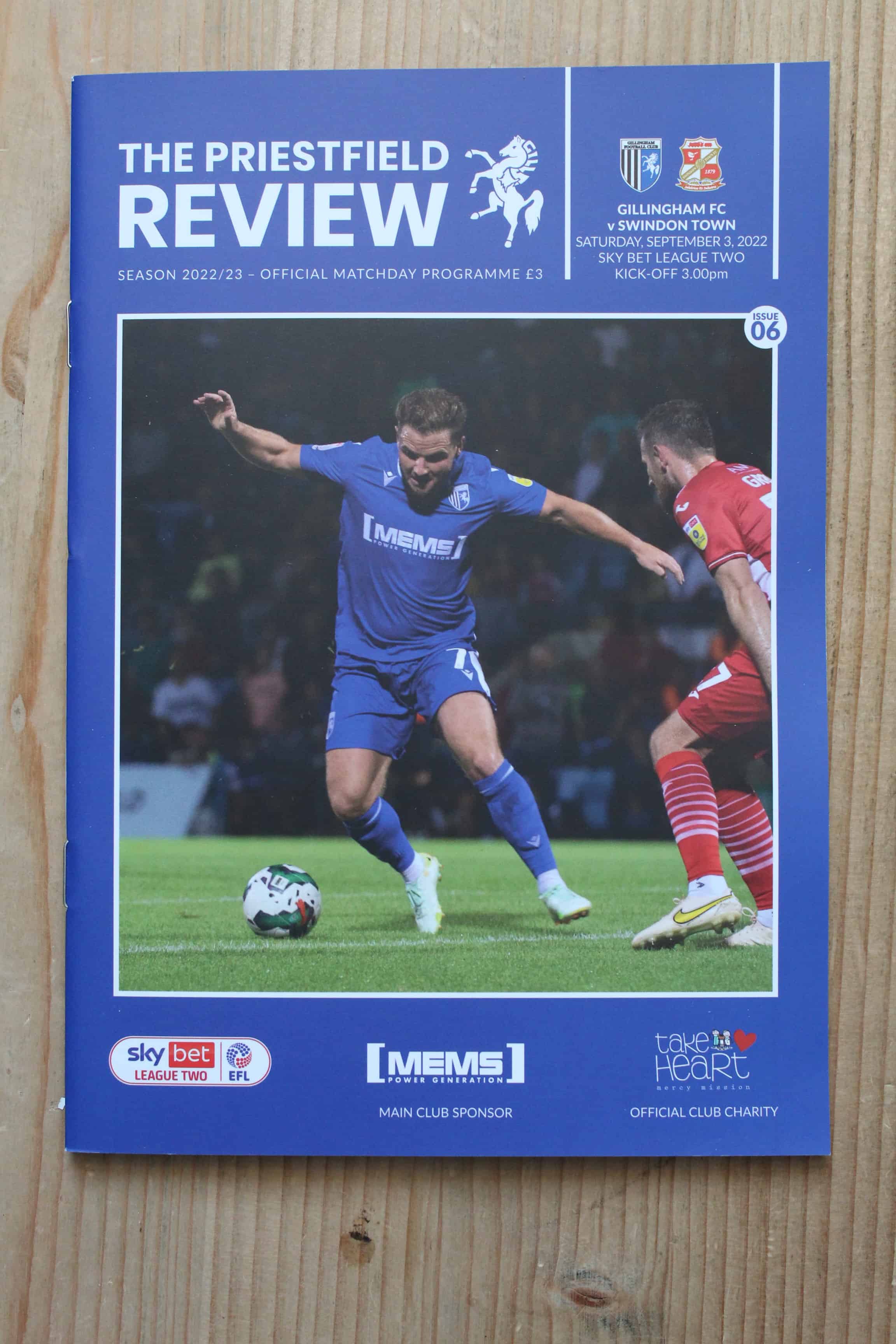 Gillingham FC v Swindon Town FC