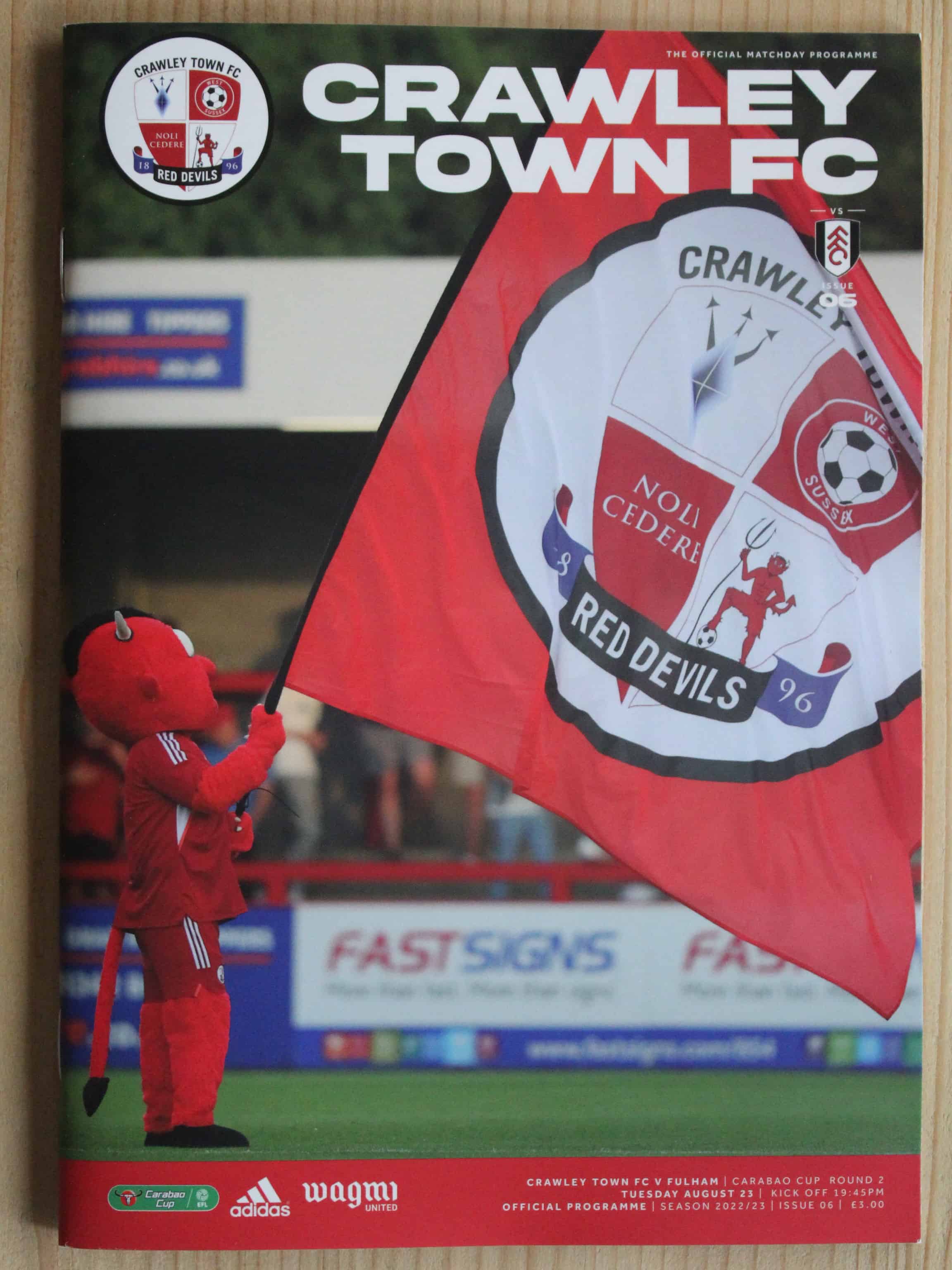 Crawley Town FC v Fulham FC