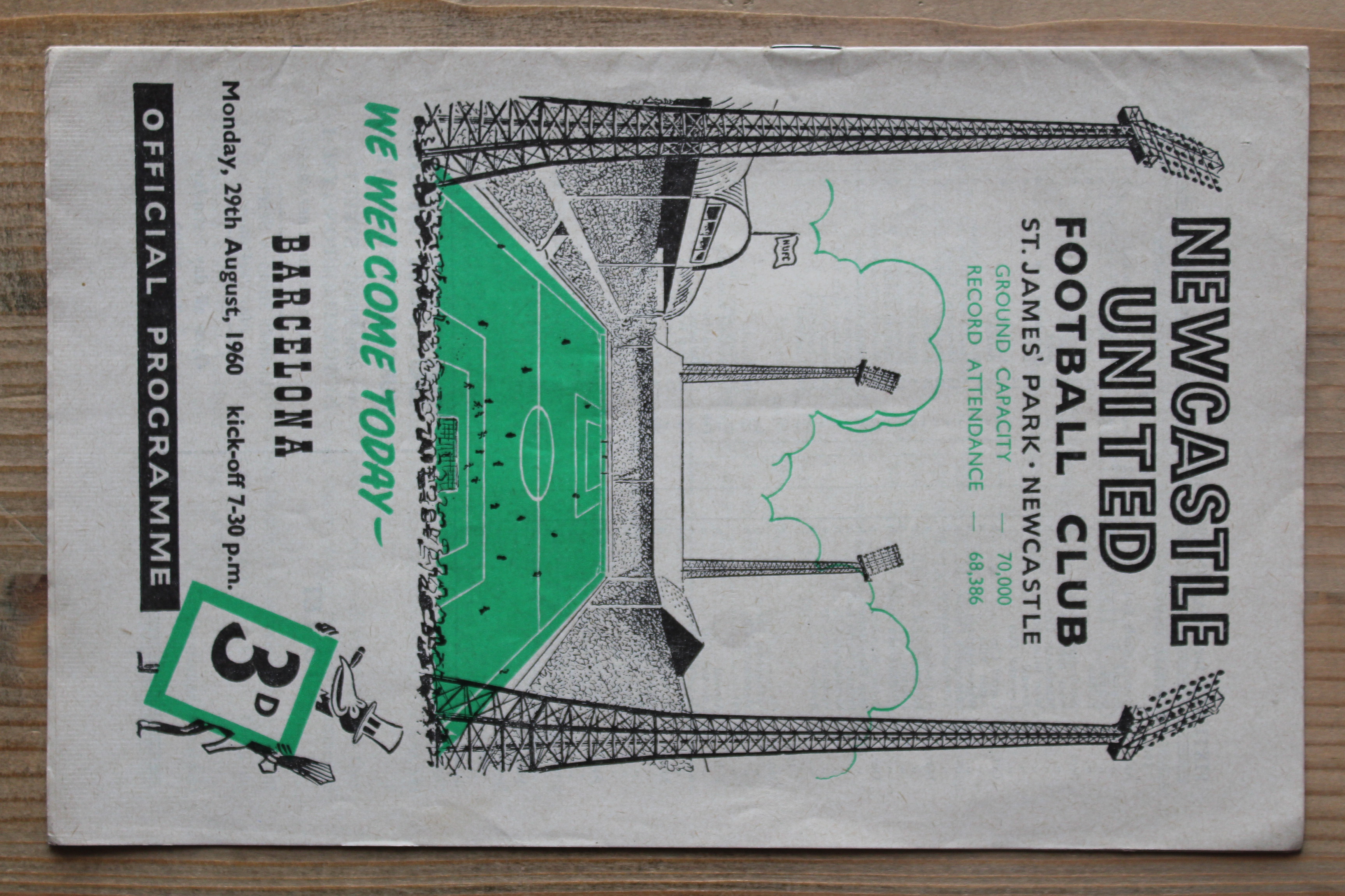 Newcastle United FC v Barcelona