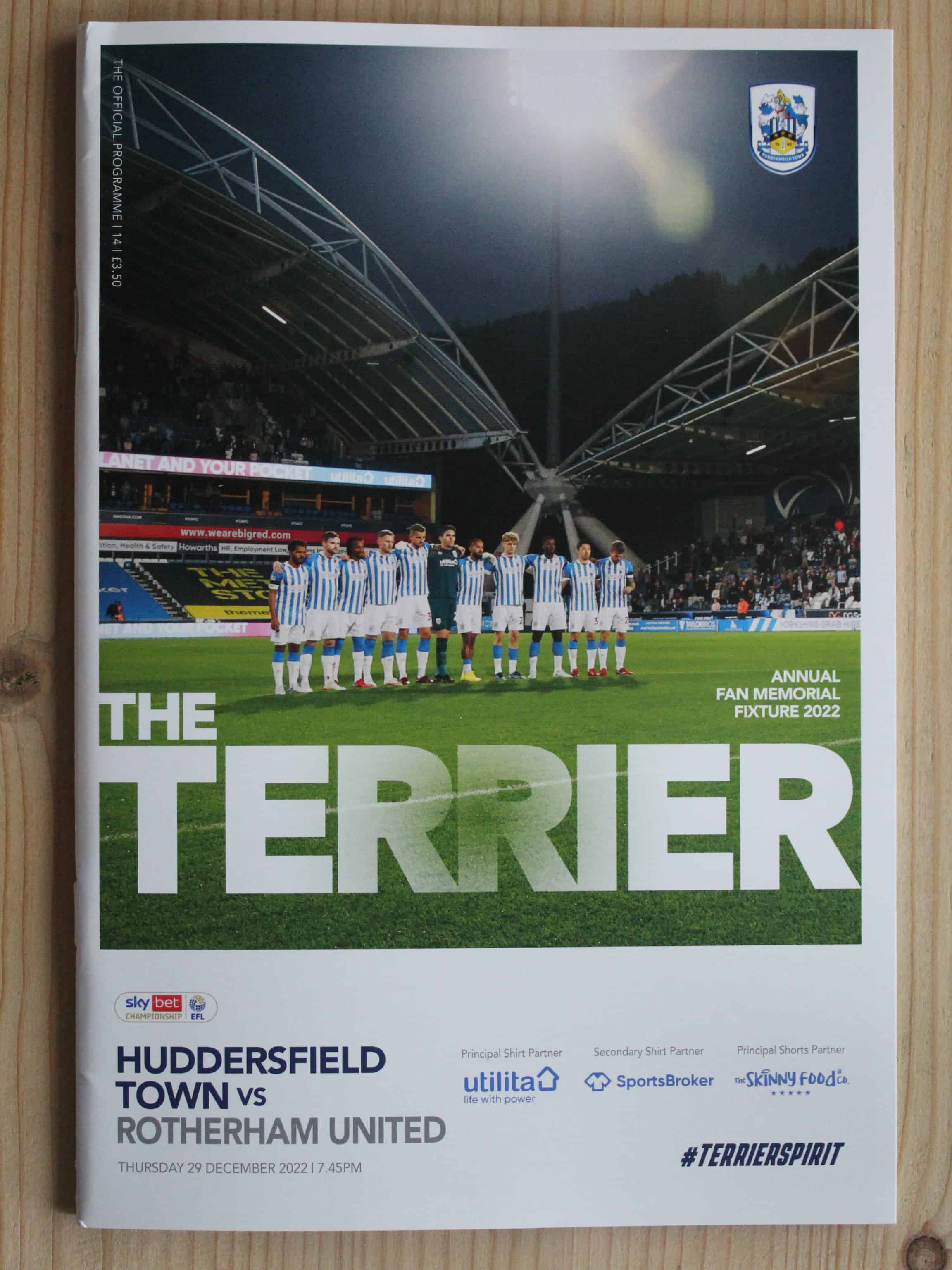 Huddersfield Town FC v Rotherham United FC