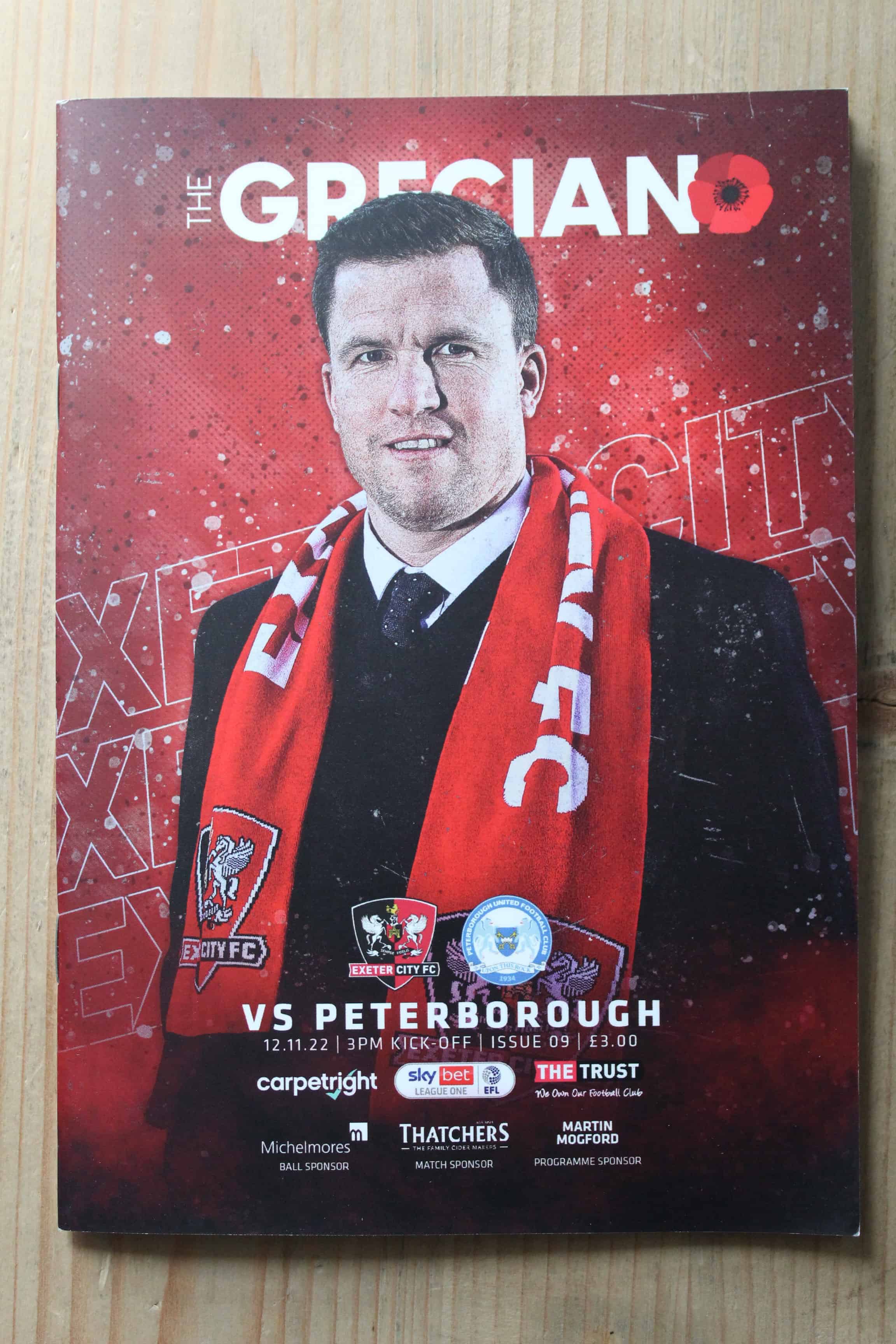 Exeter City FC v Peterborough United FC