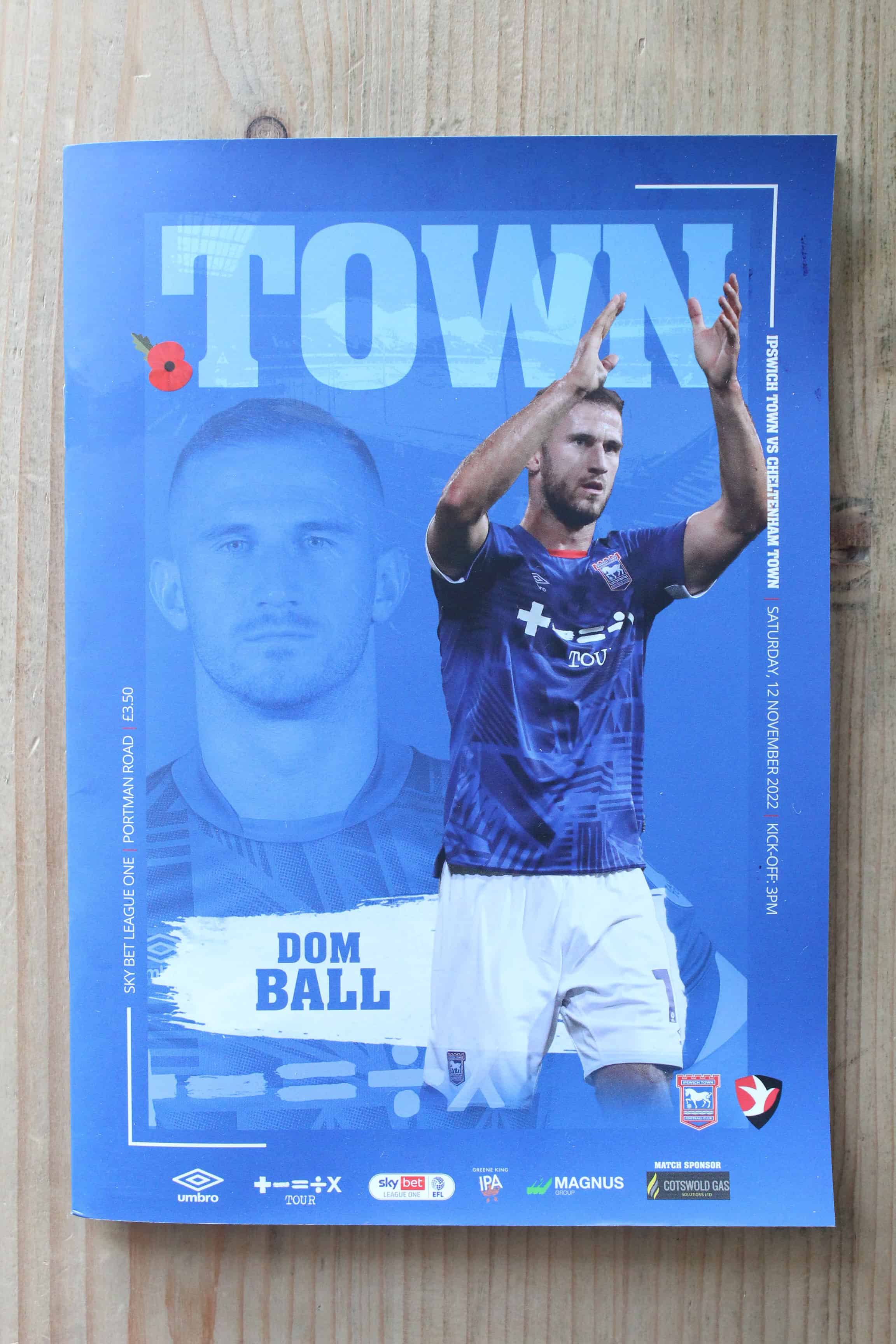 Ipswich Town FC v Cheltenham Town FC