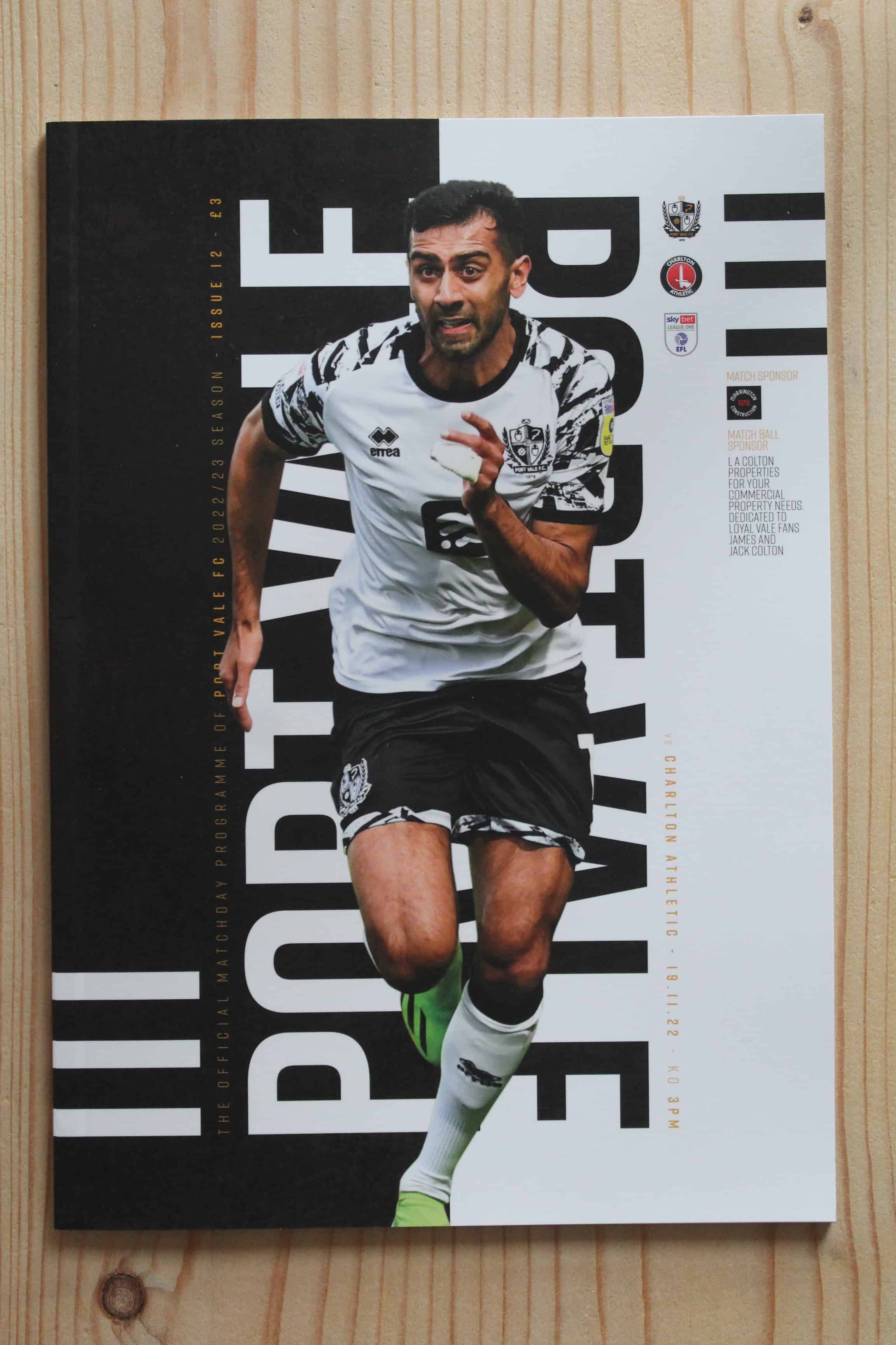 Port Vale FC v Charlton Athletic FC