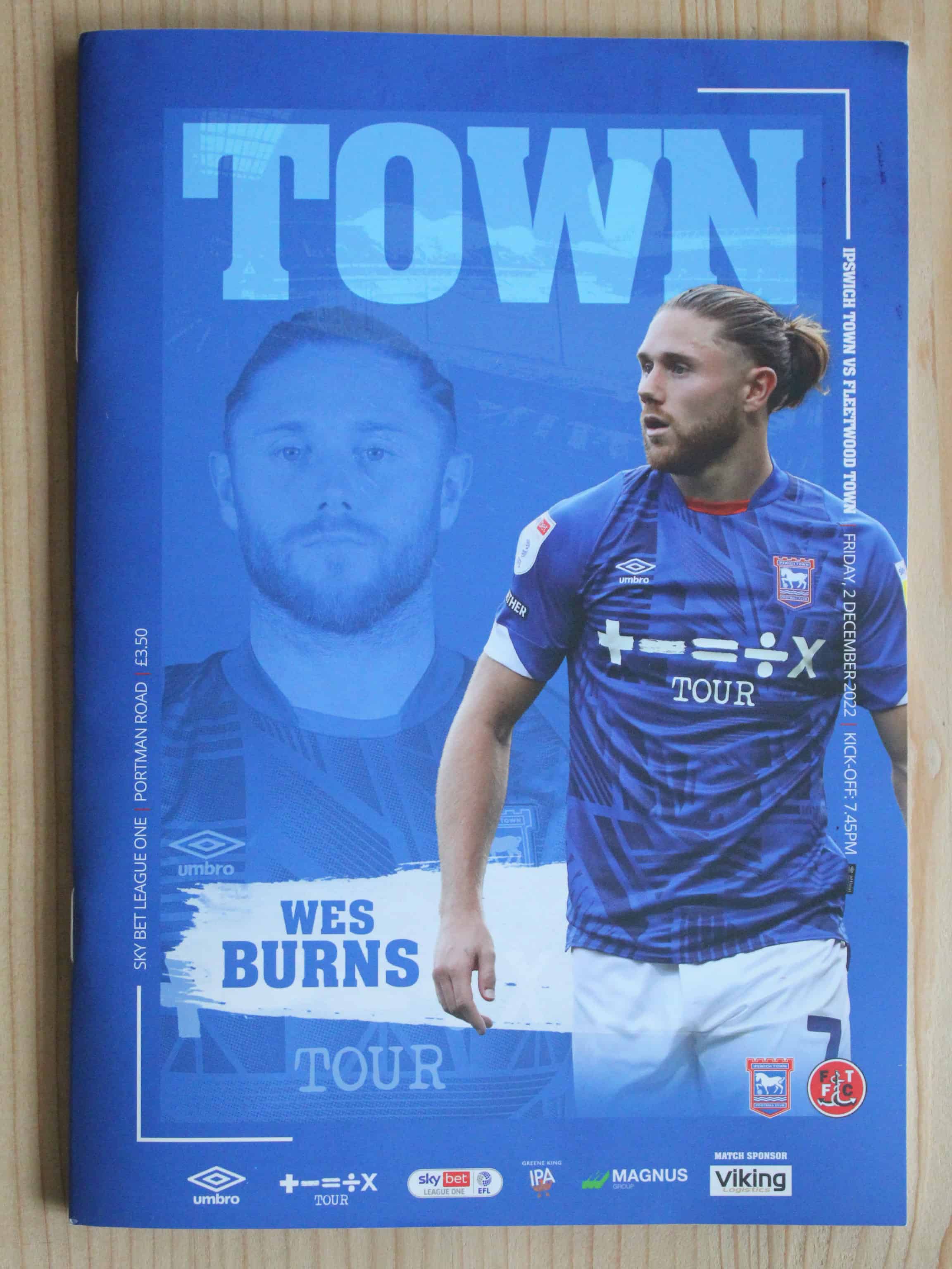 Ipswich Town FC v Fleetwood Town FC