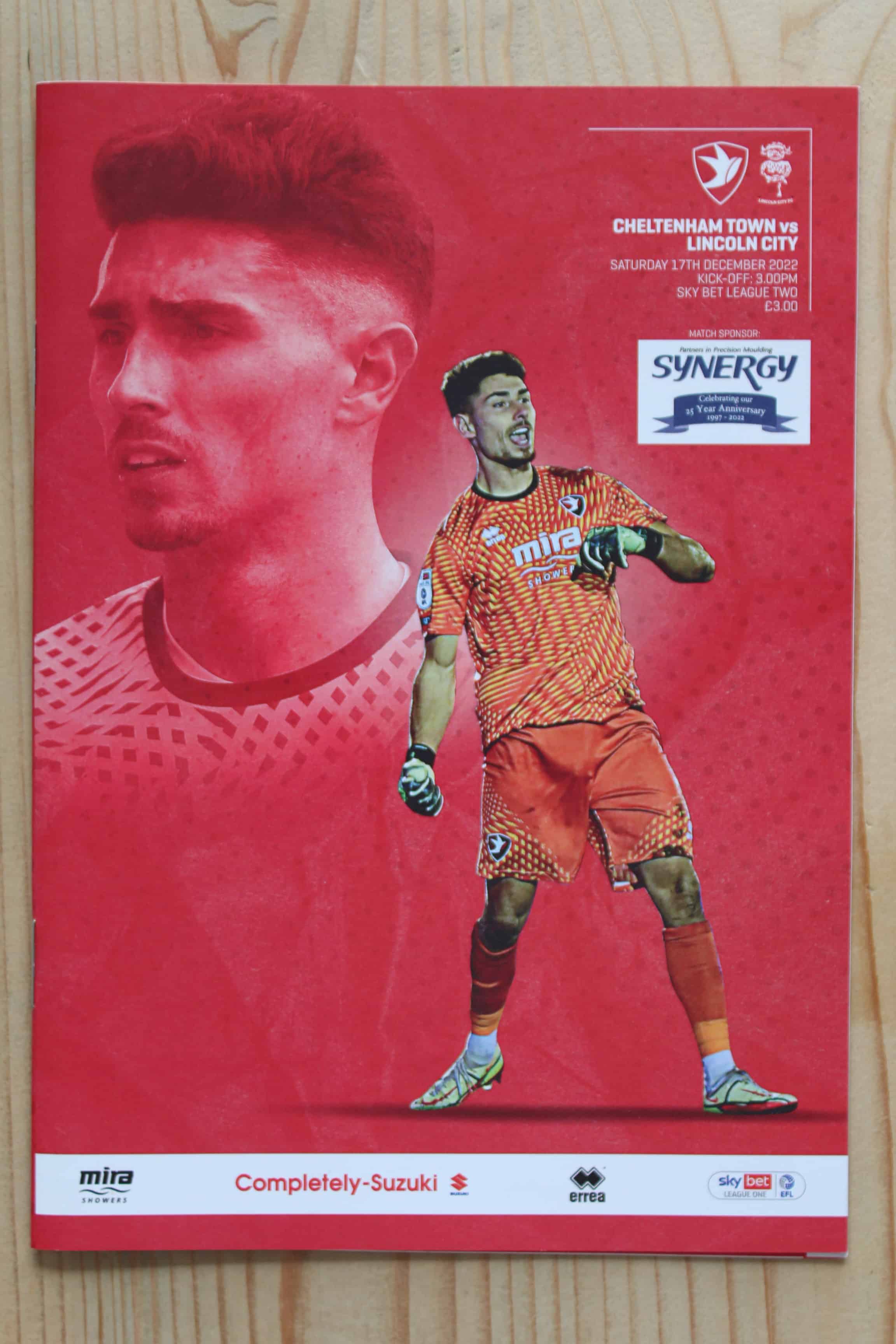 Cheltenham Town FC v Lincoln City FC