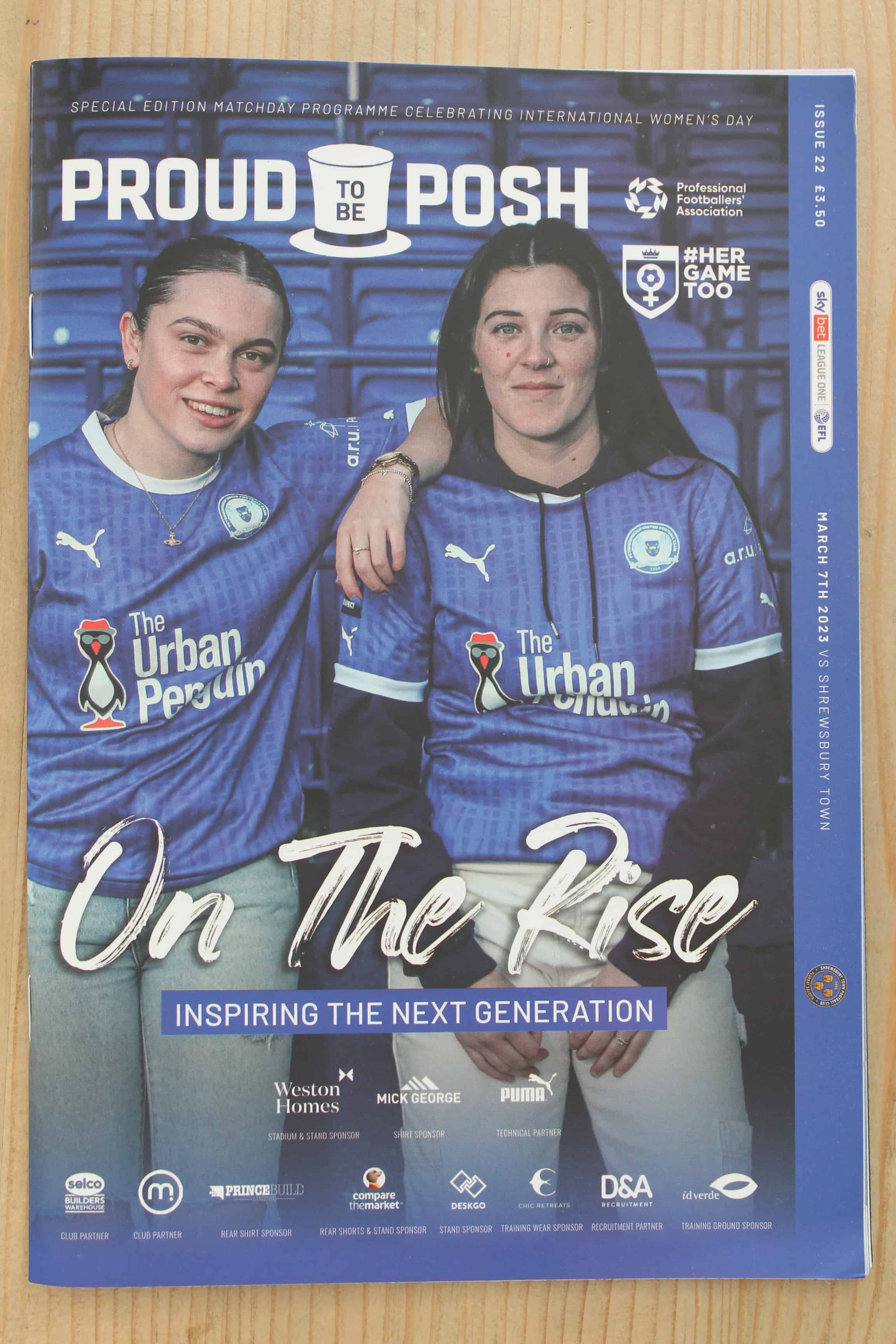 Peterborough United FC v Shrewsbury Town FC