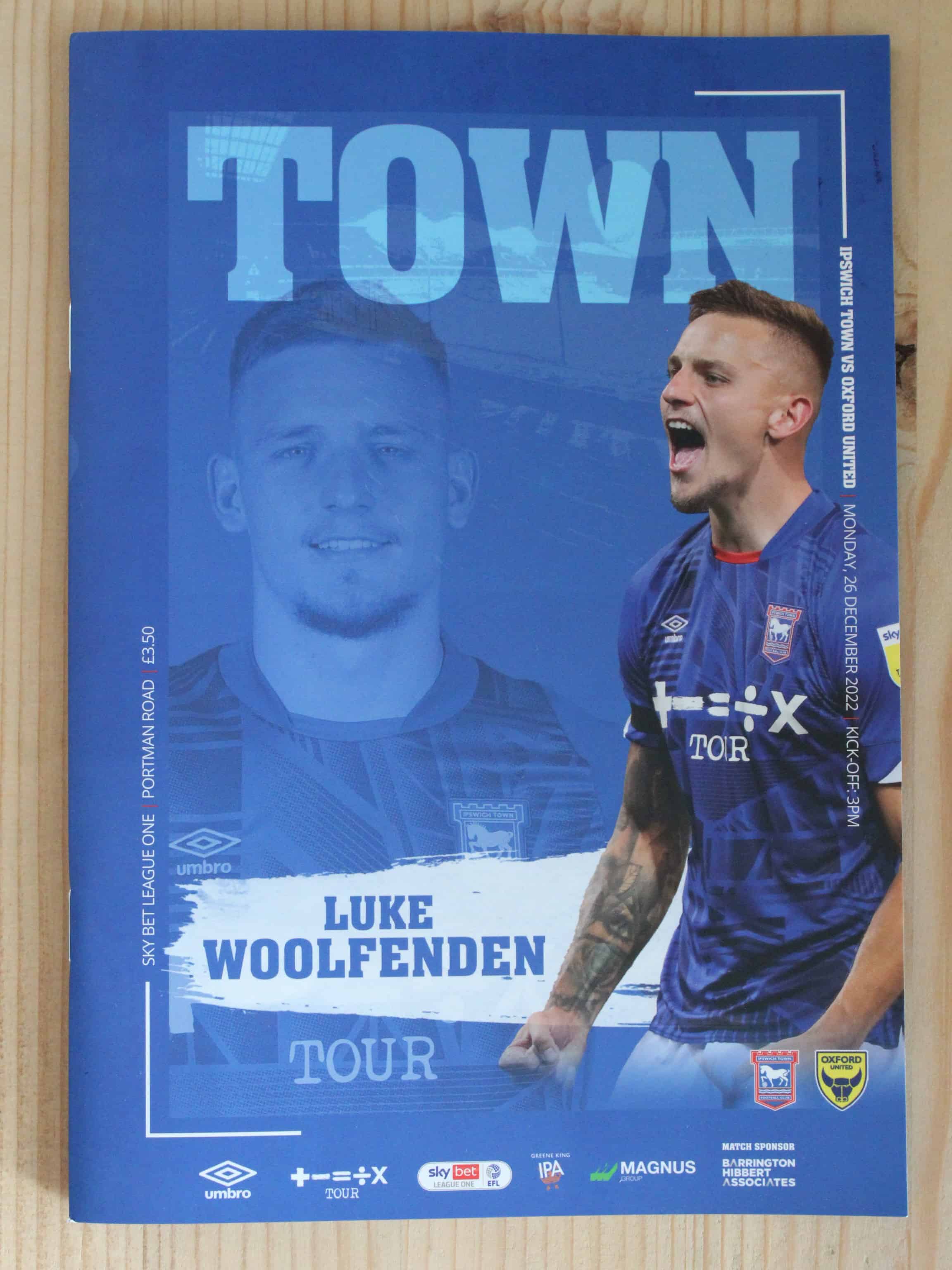 Ipswich Town FC v Oxford United FC