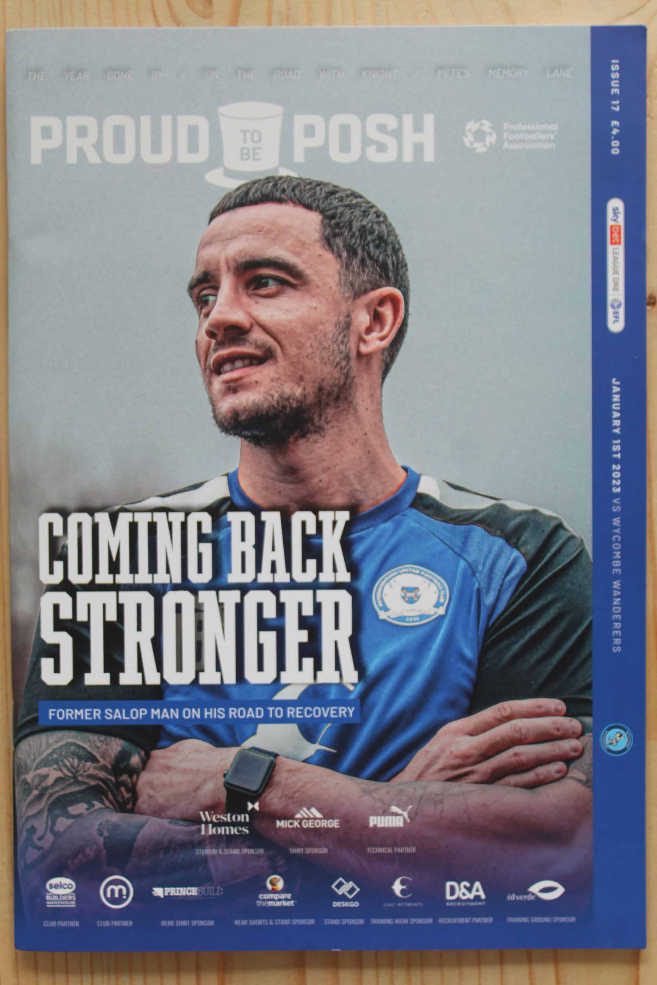 Peterborough United FC v Wycombe Wanderers FC