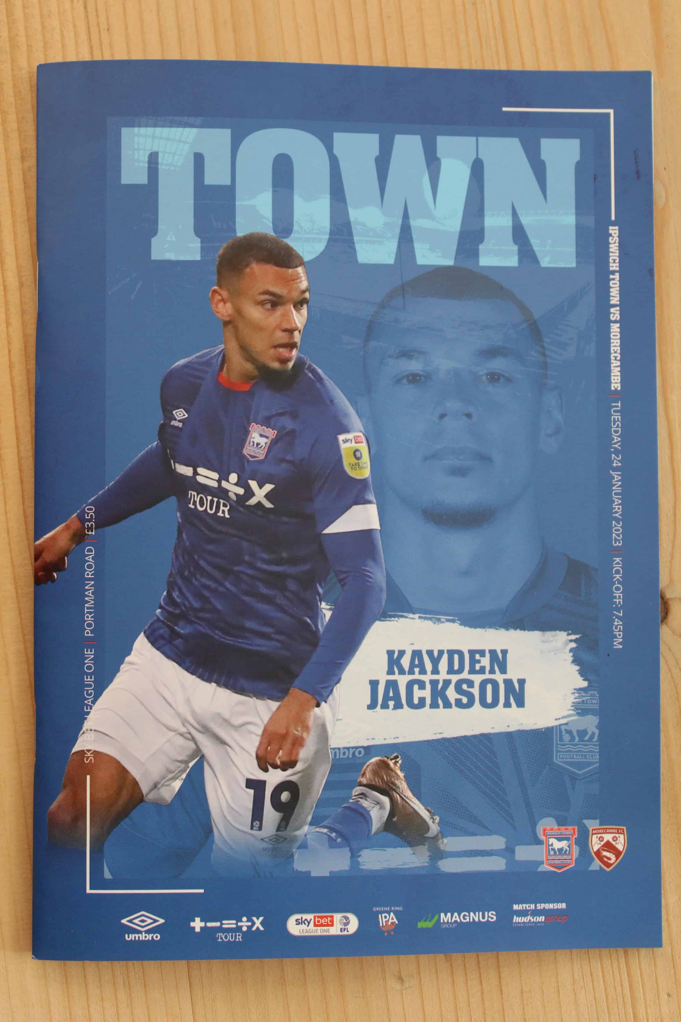 Ipswich Town FC v Morecambe FC