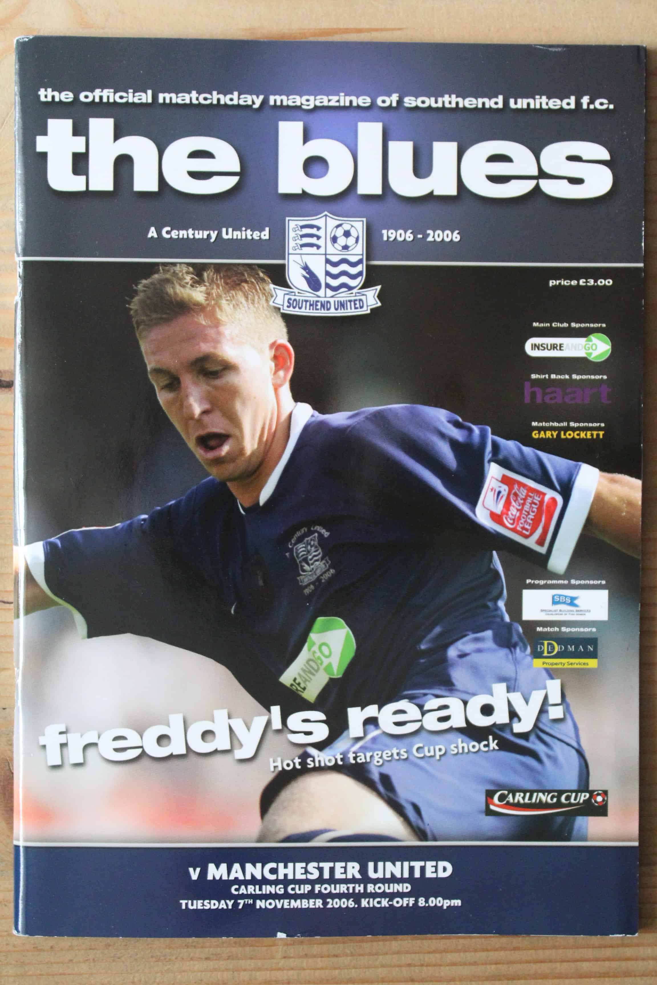 Southend United FC v Manchester United FC