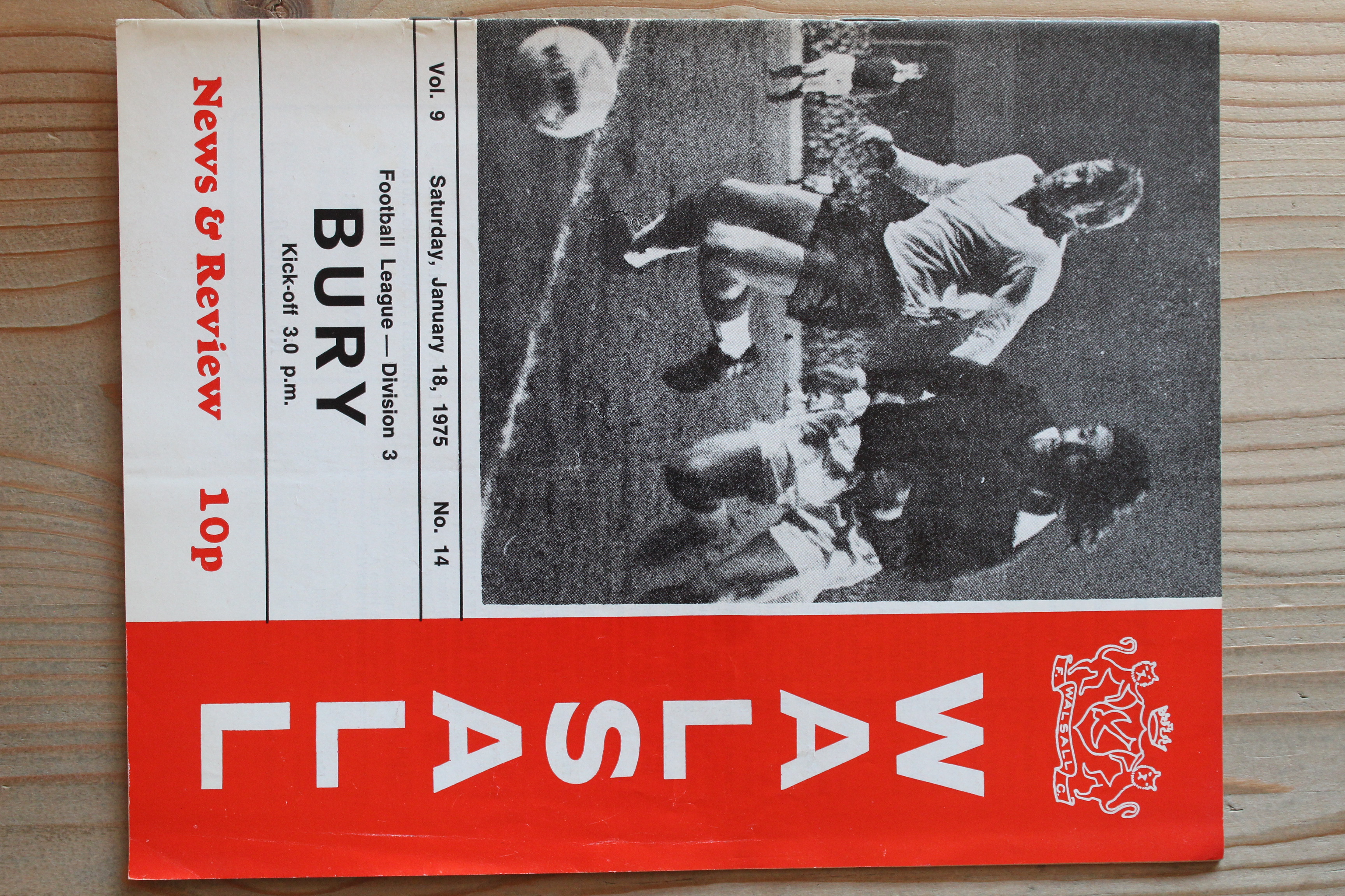 Walsall FC v Bury FC