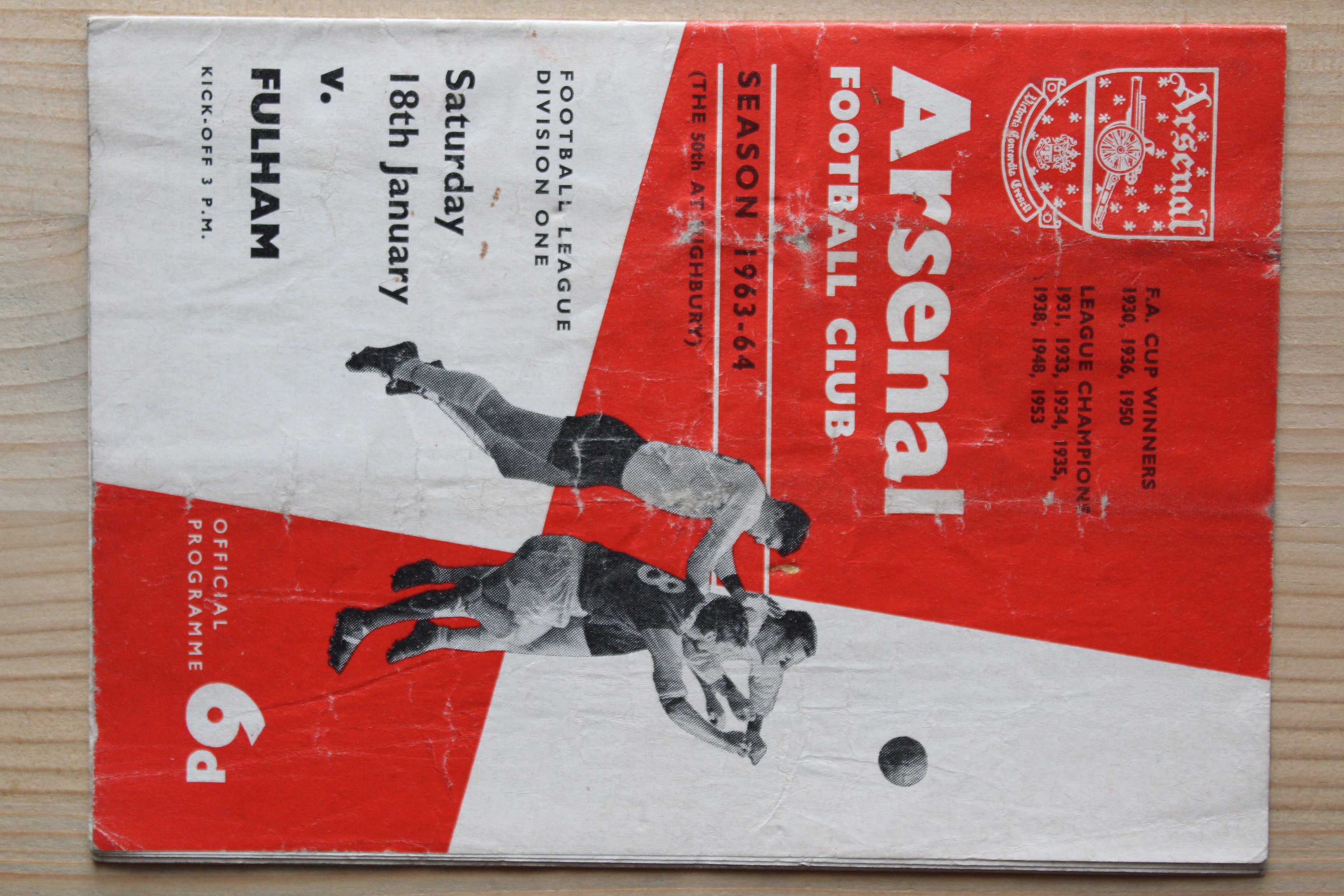 Arsenal FC v Fulham FC