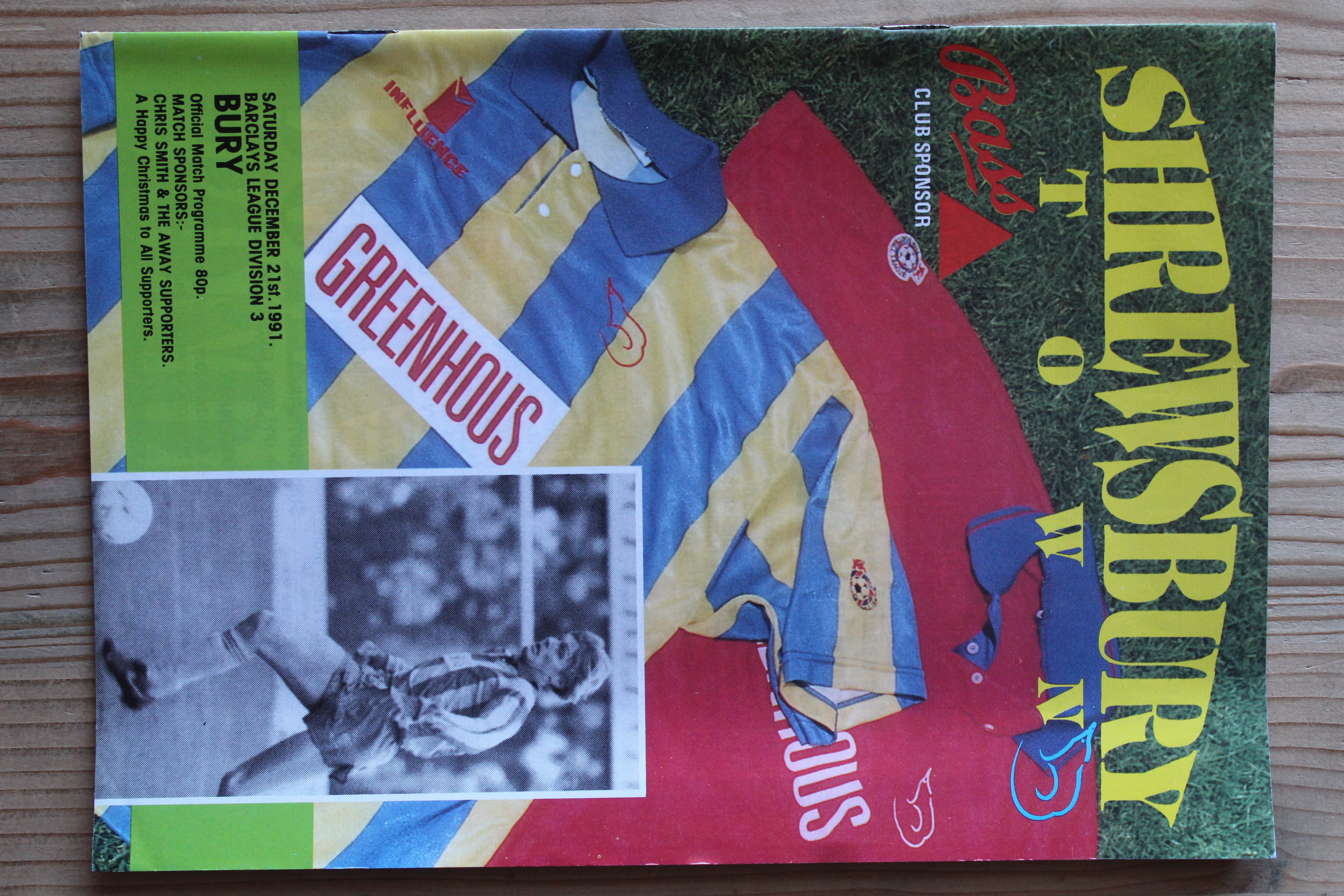 Shrewsbury Town FC v Bury FC