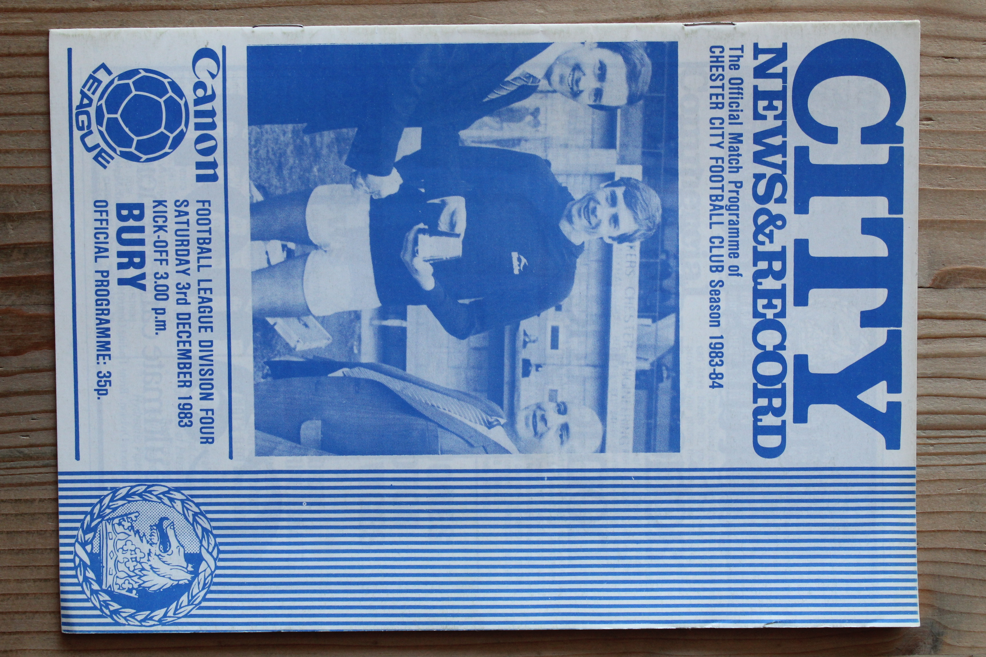 Chester City FC v Bury FC