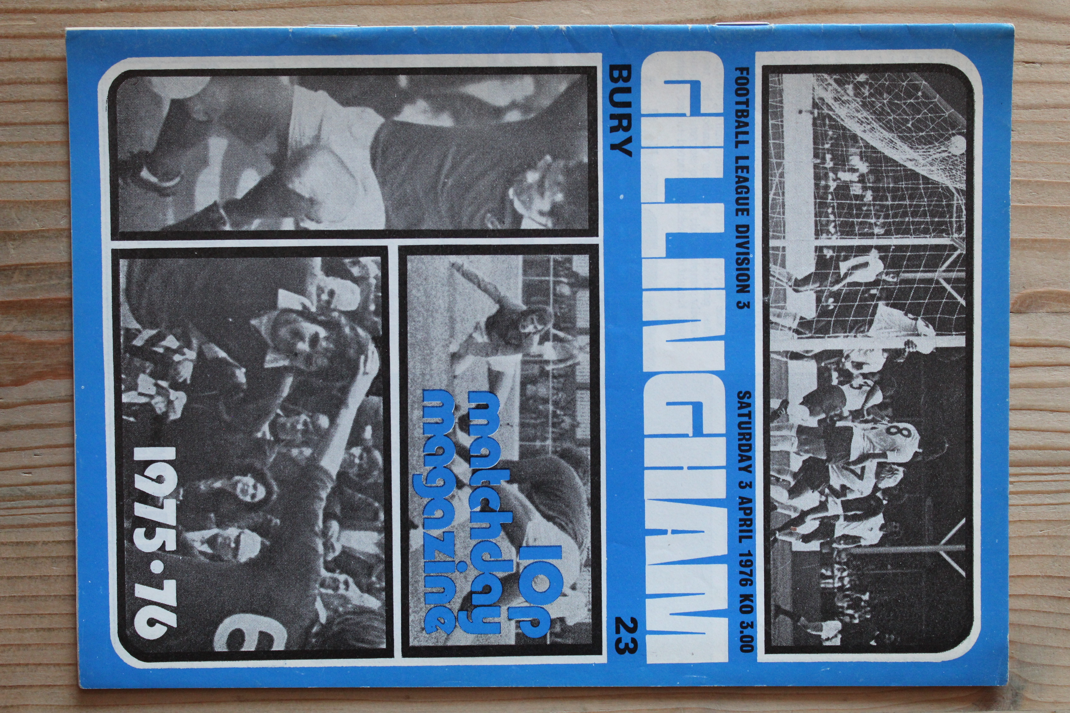 Gillingham FC v Bury FC