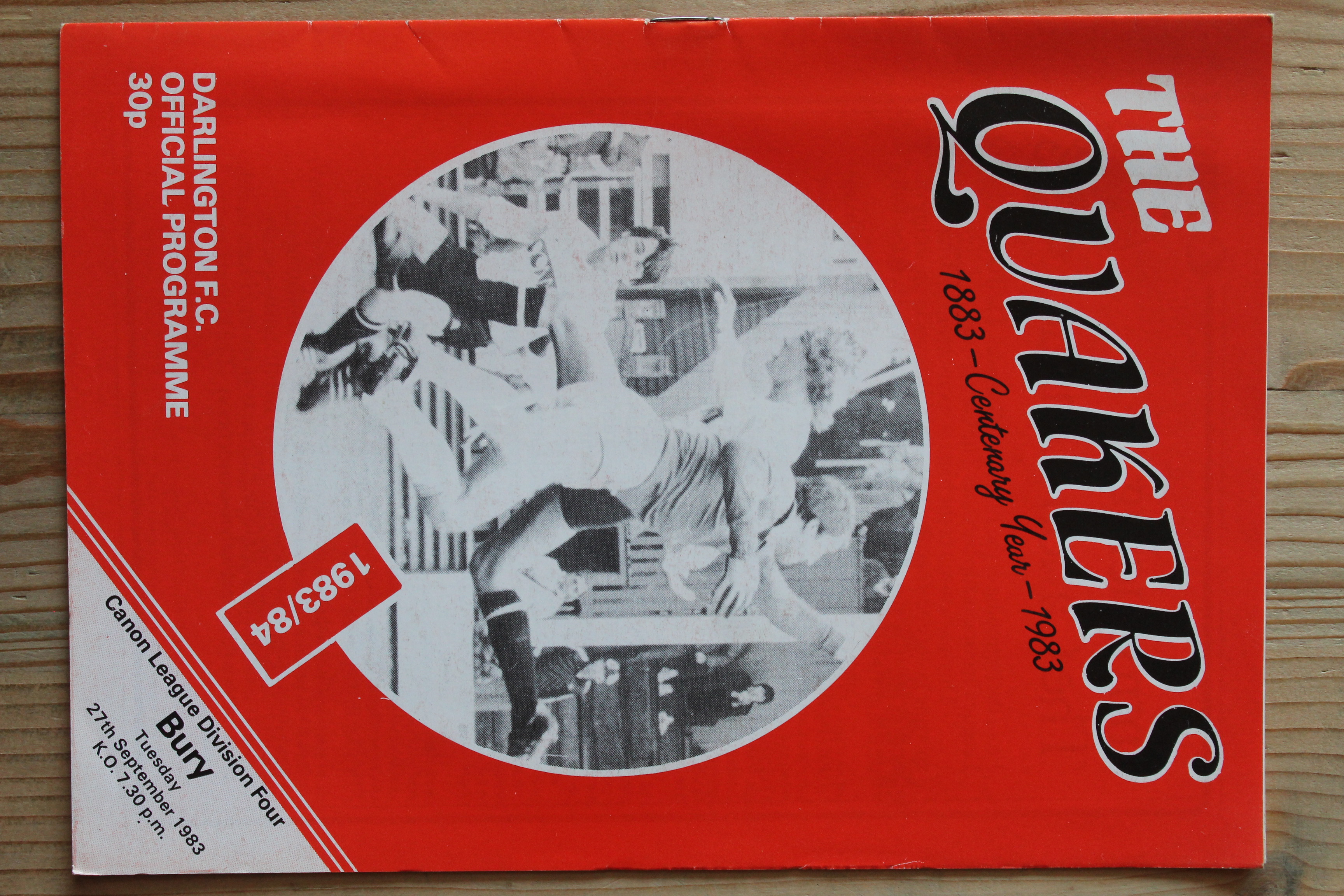 Darlington FC v Bury FC