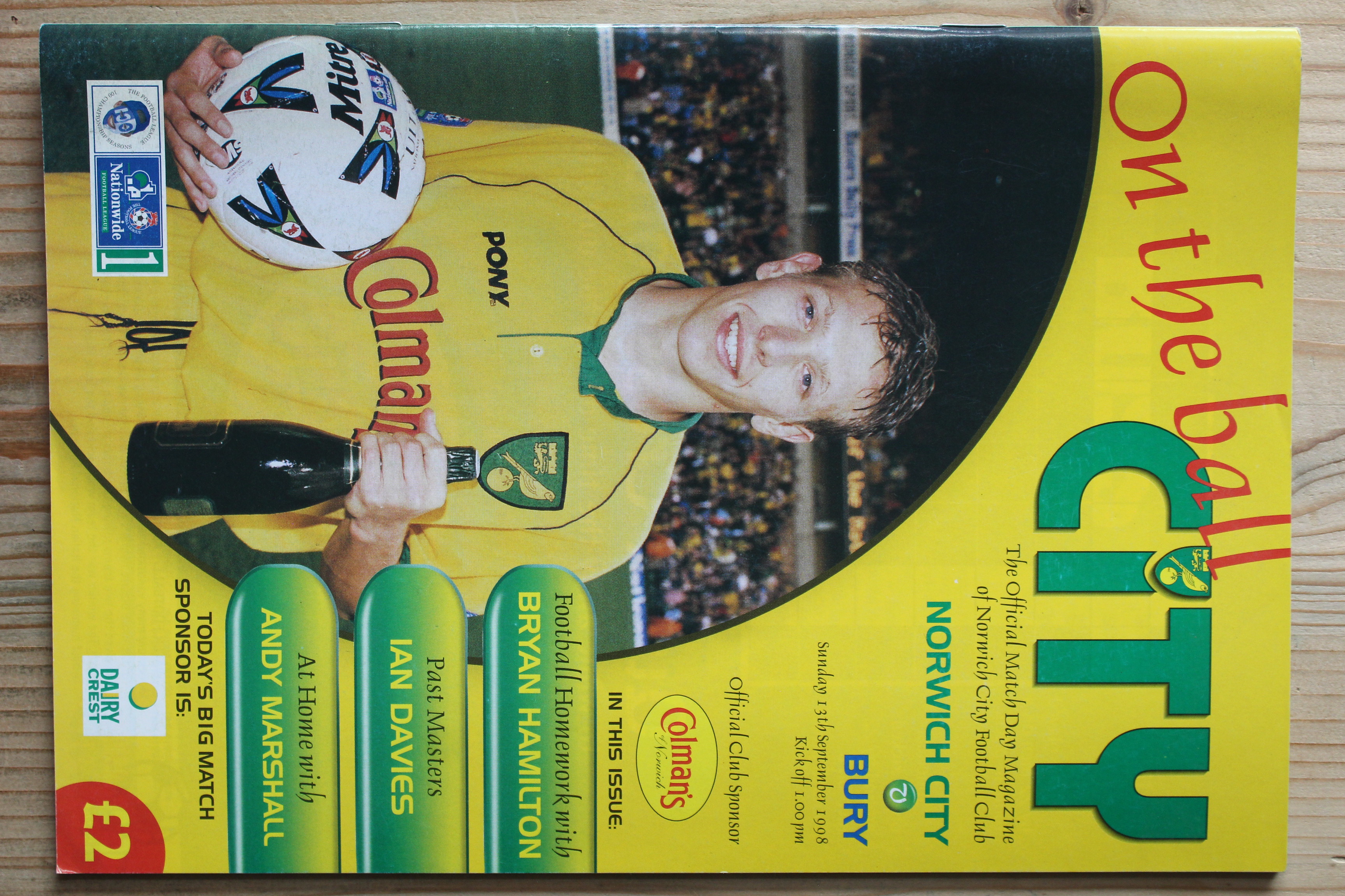 Norwich City FC v Bury FC