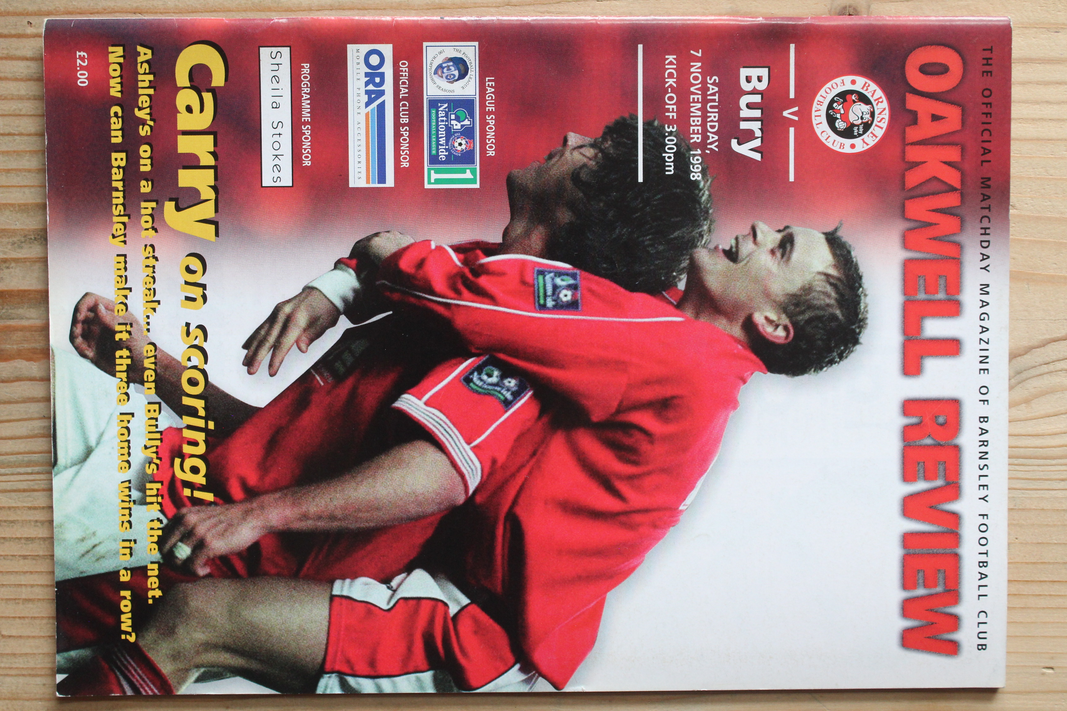 Barnsley FC v Bury FC