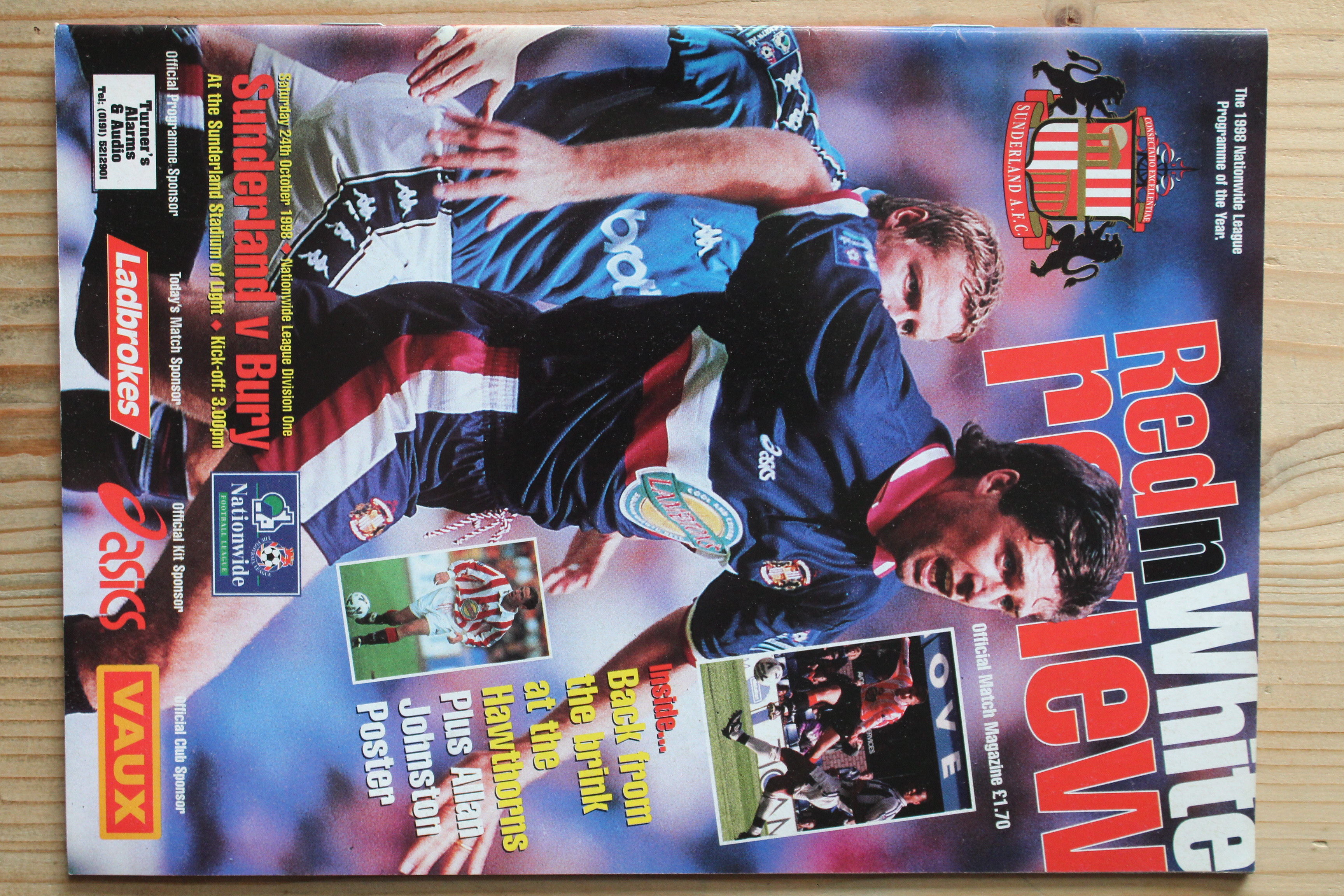 Sunderland FC v Bury FC