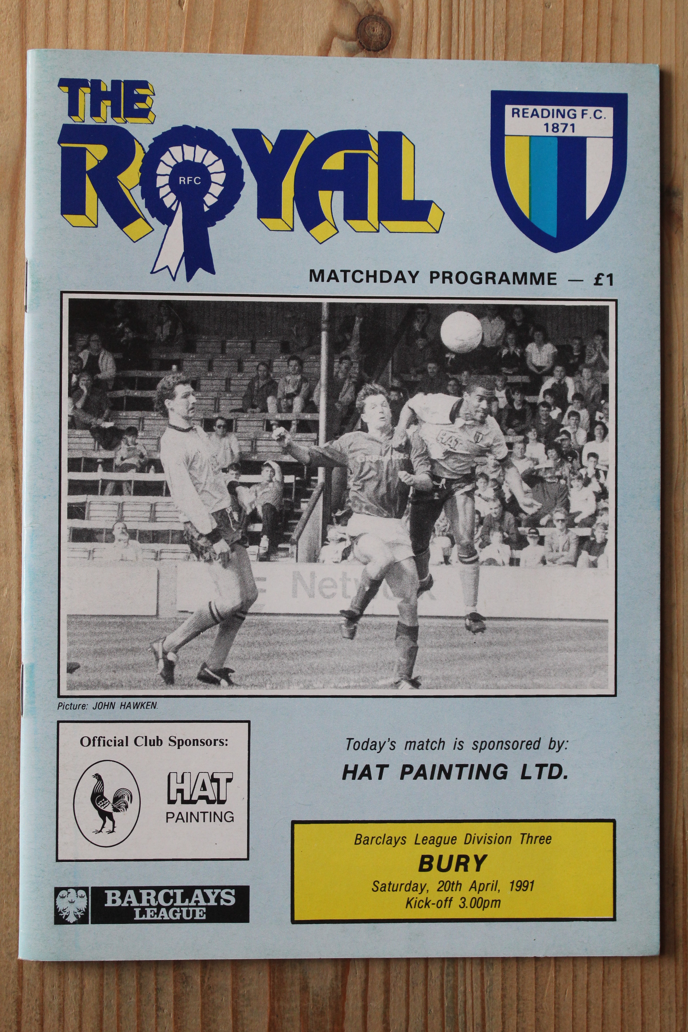 Reading FC v Bury FC