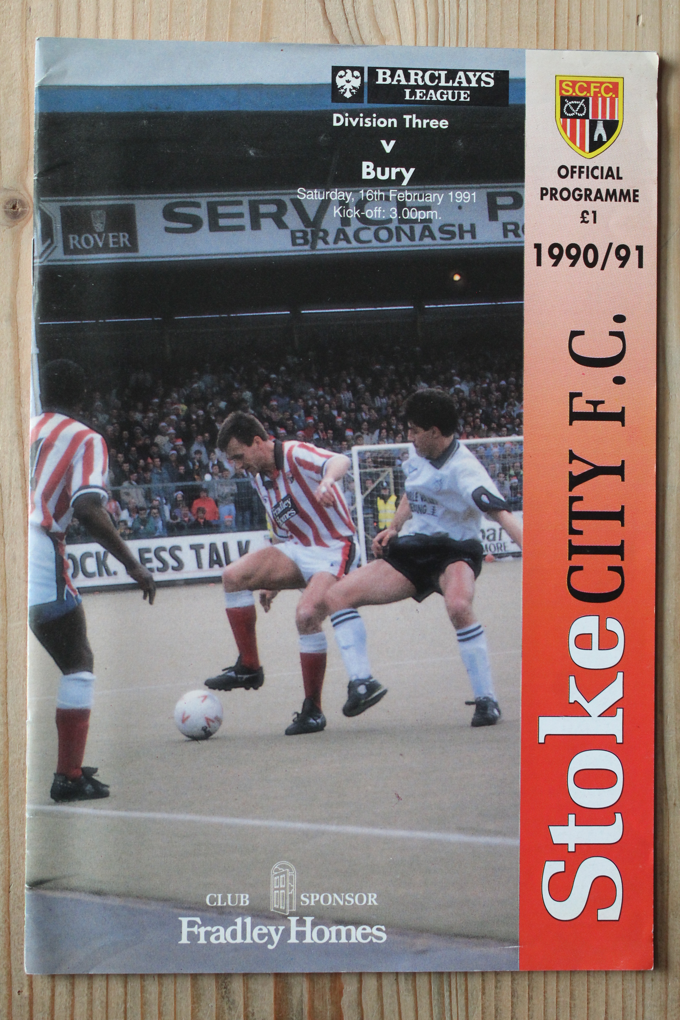 Stoke City FC v Bury FC