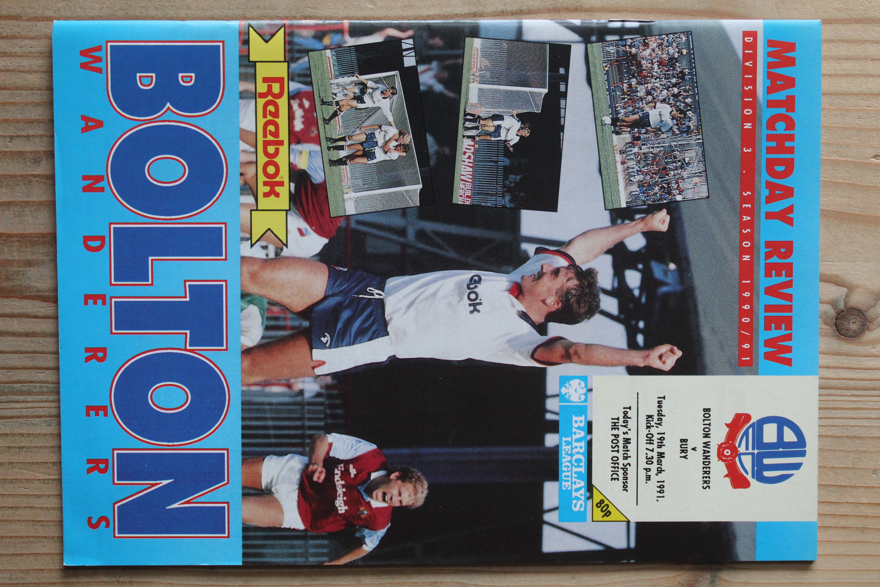 Bolton Wanderers FC v Bury FC