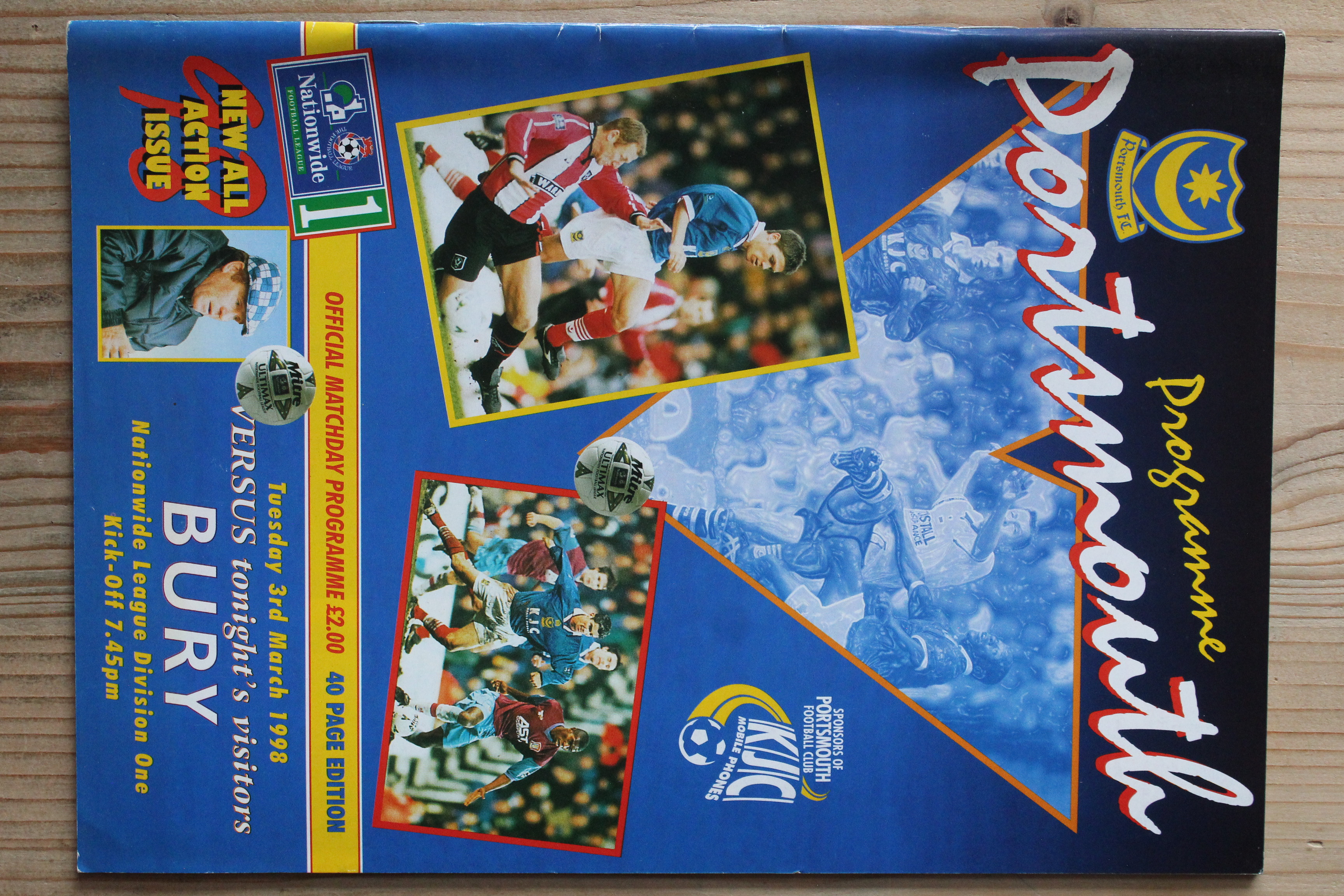 Portsmouth FC v Bury FC