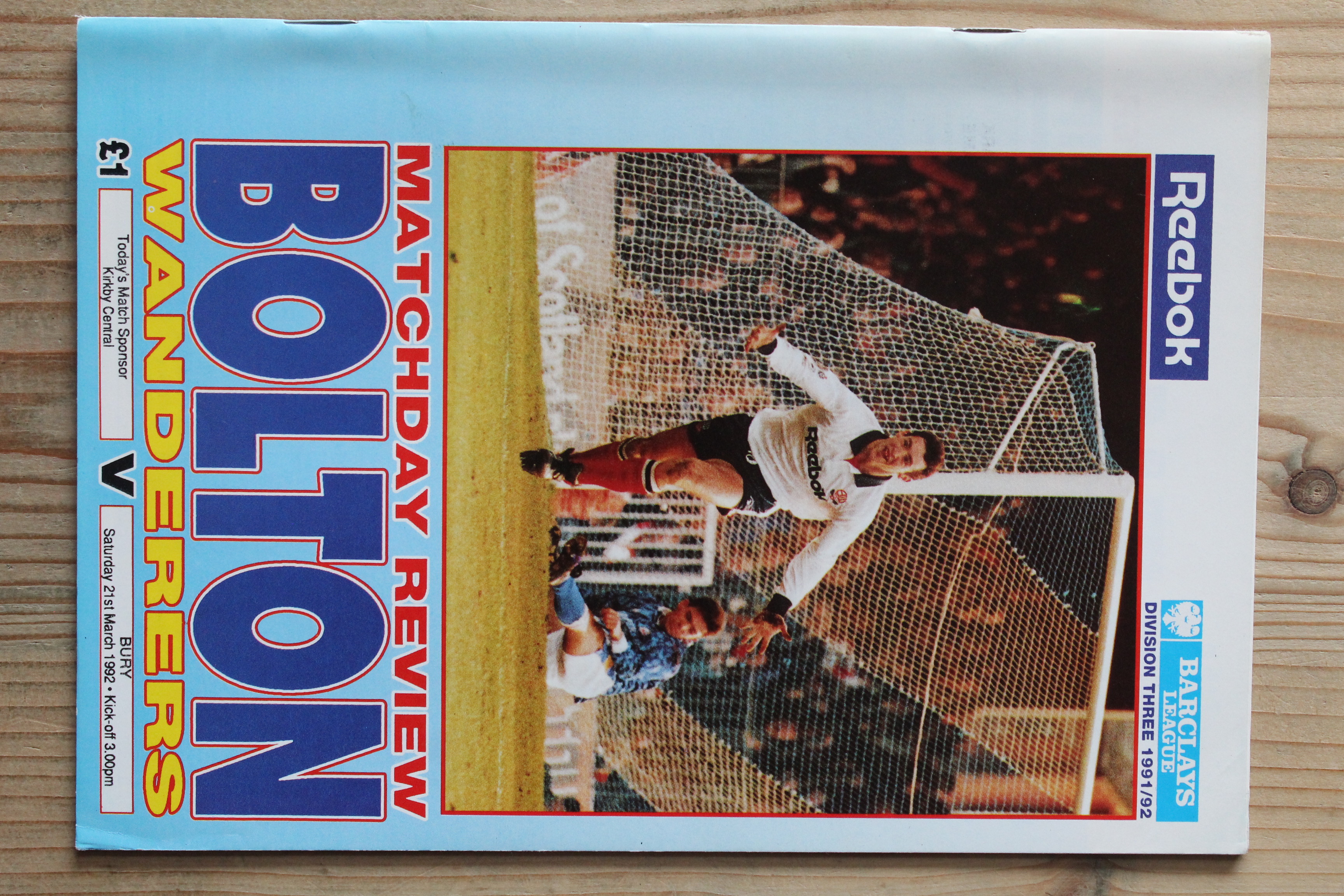 Bolton Wanderers FC v Bury FC