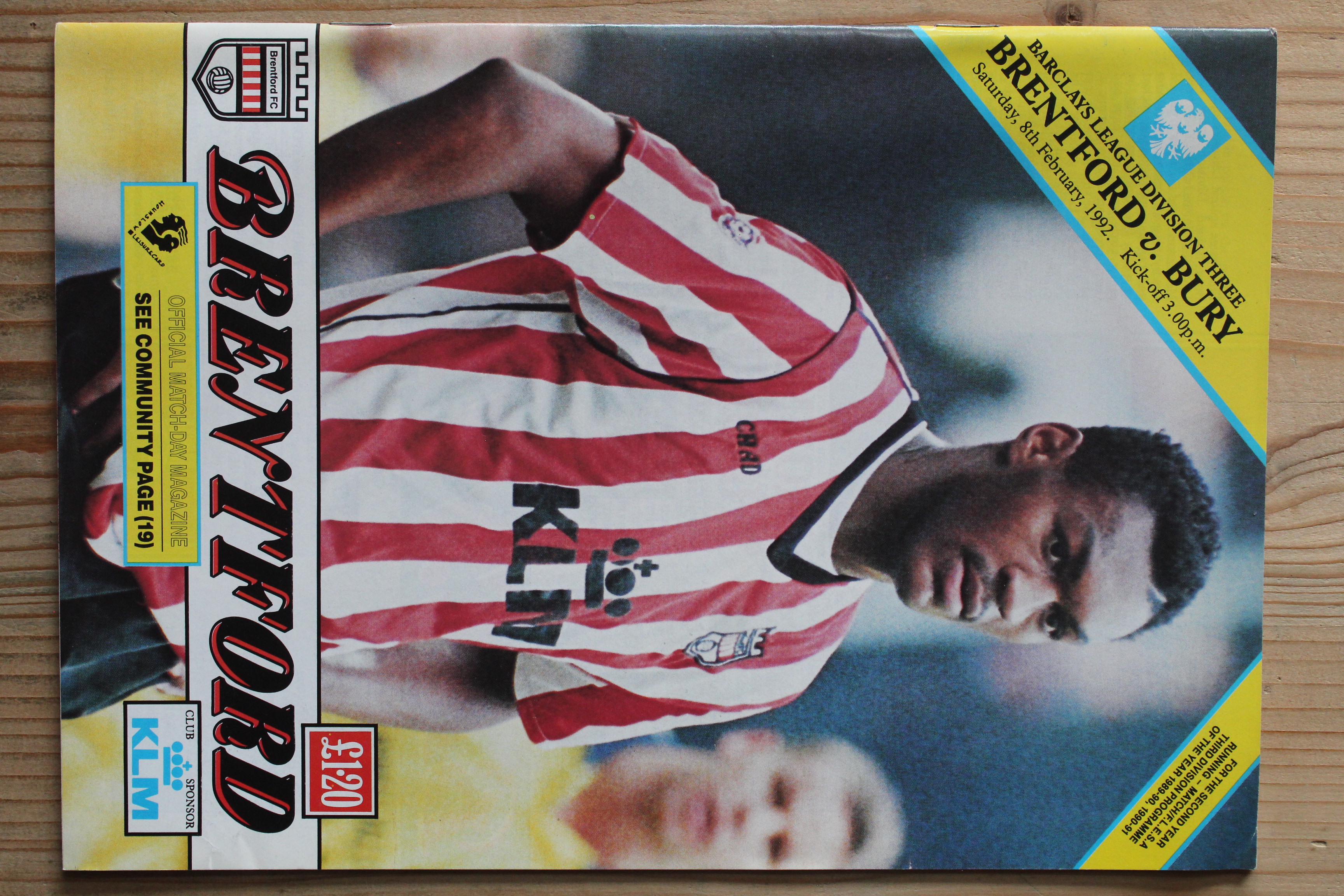 Brentford FC v Bury FC