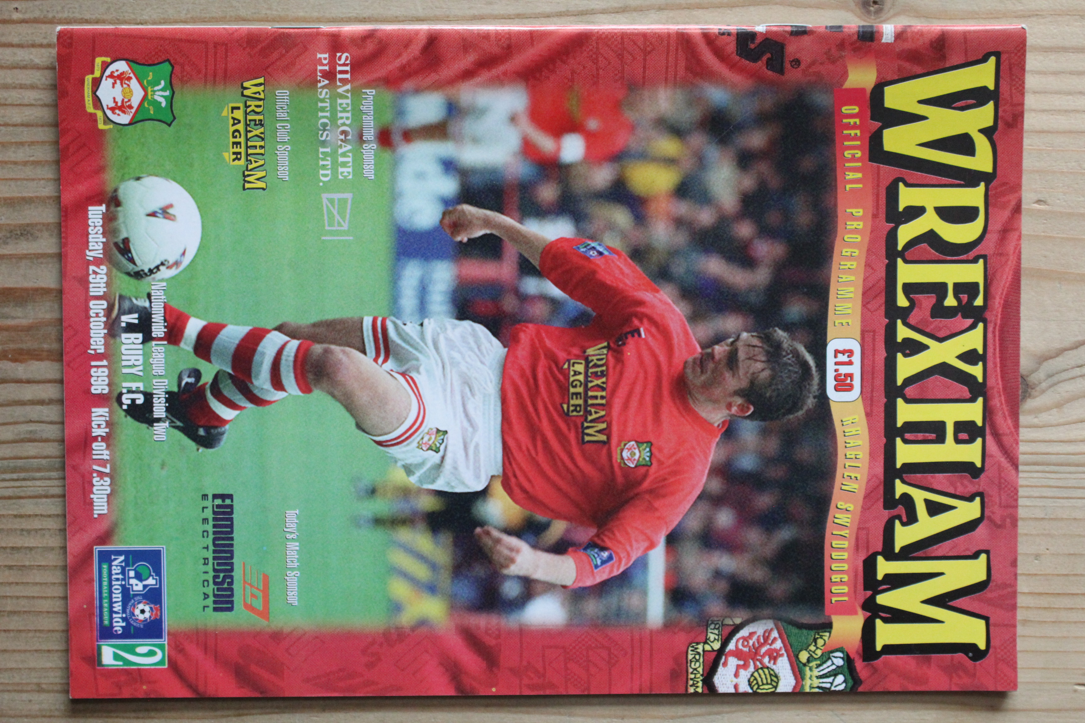 Wrexham FC v Bury FC