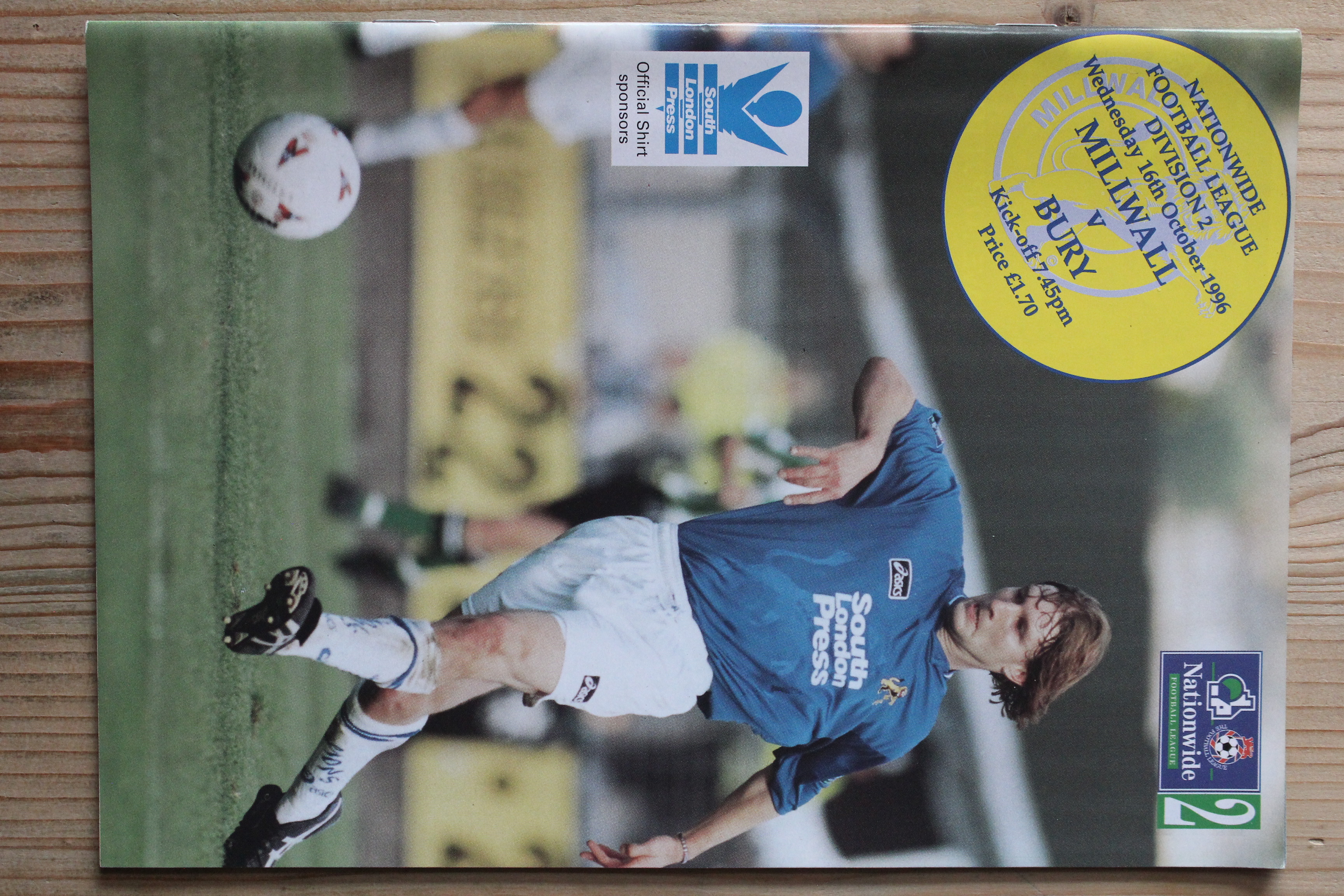 Millwall FC v Bury FC