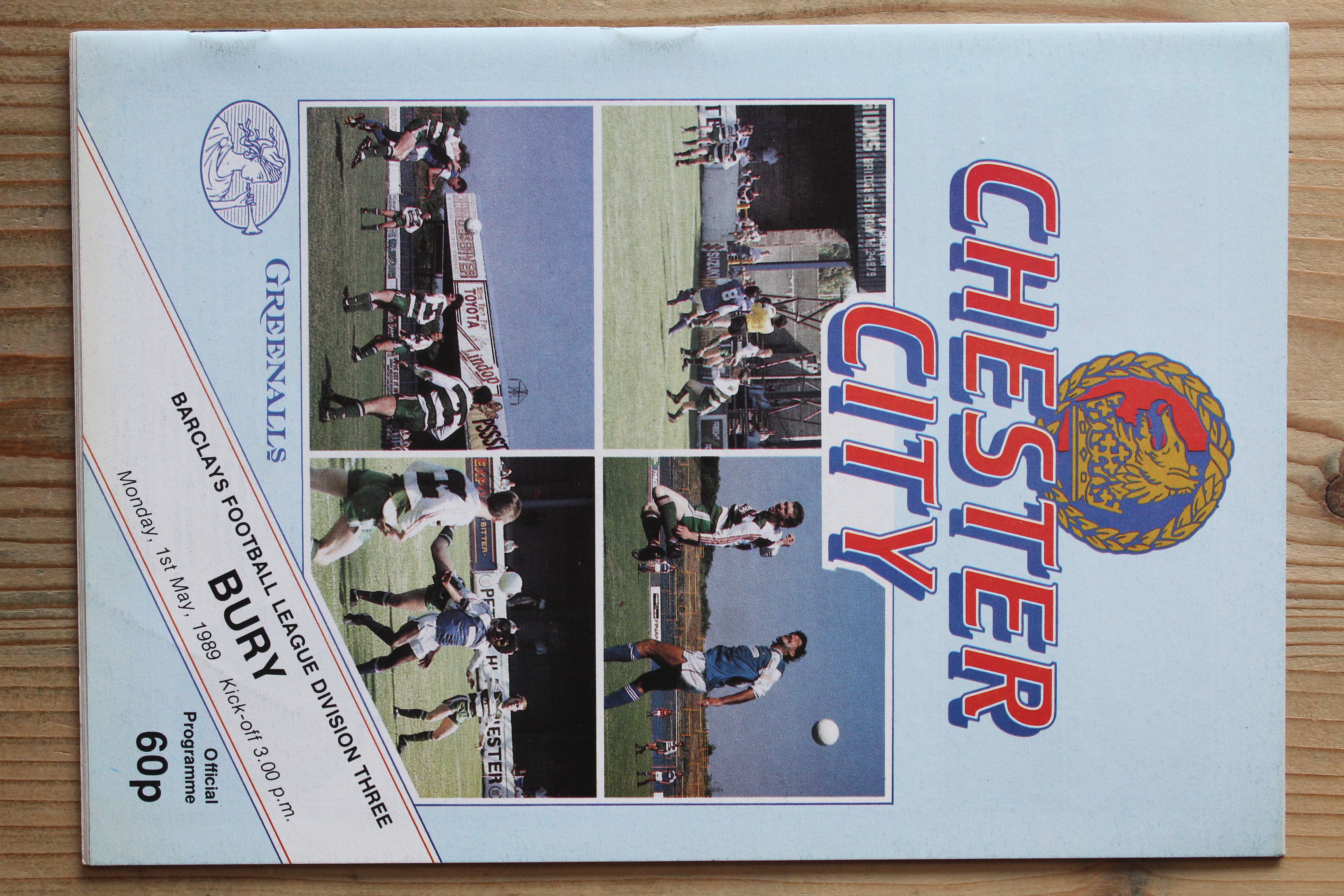 Chester City FC v Bury FC