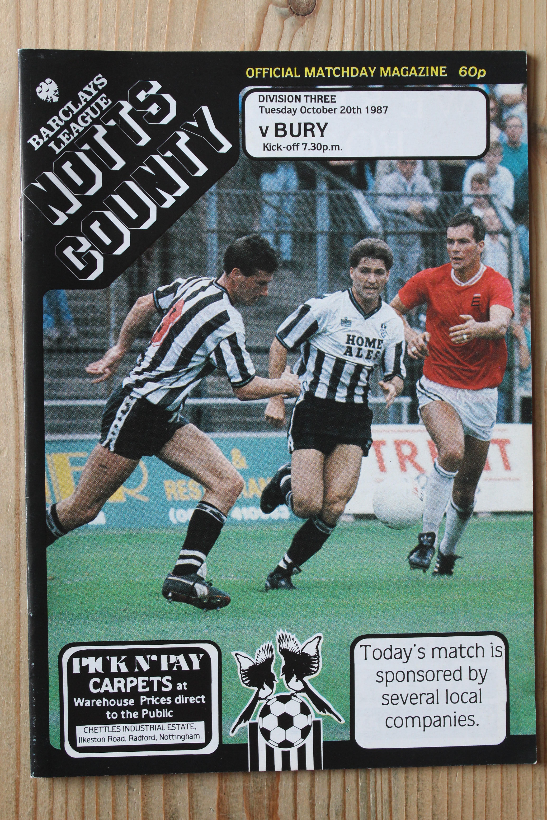 Notts County FC v Bury FC