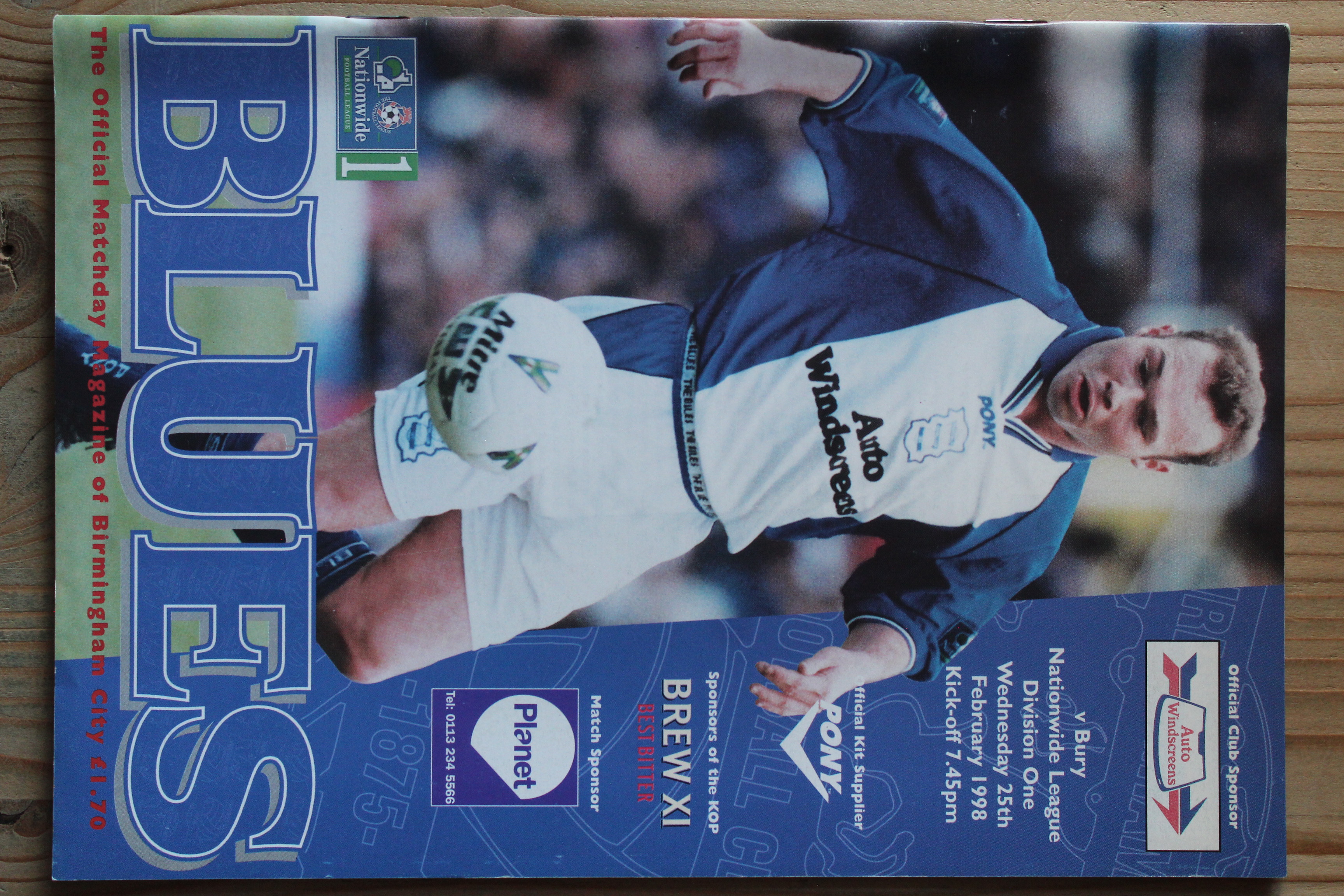 Birmingham City FC v Bury FC